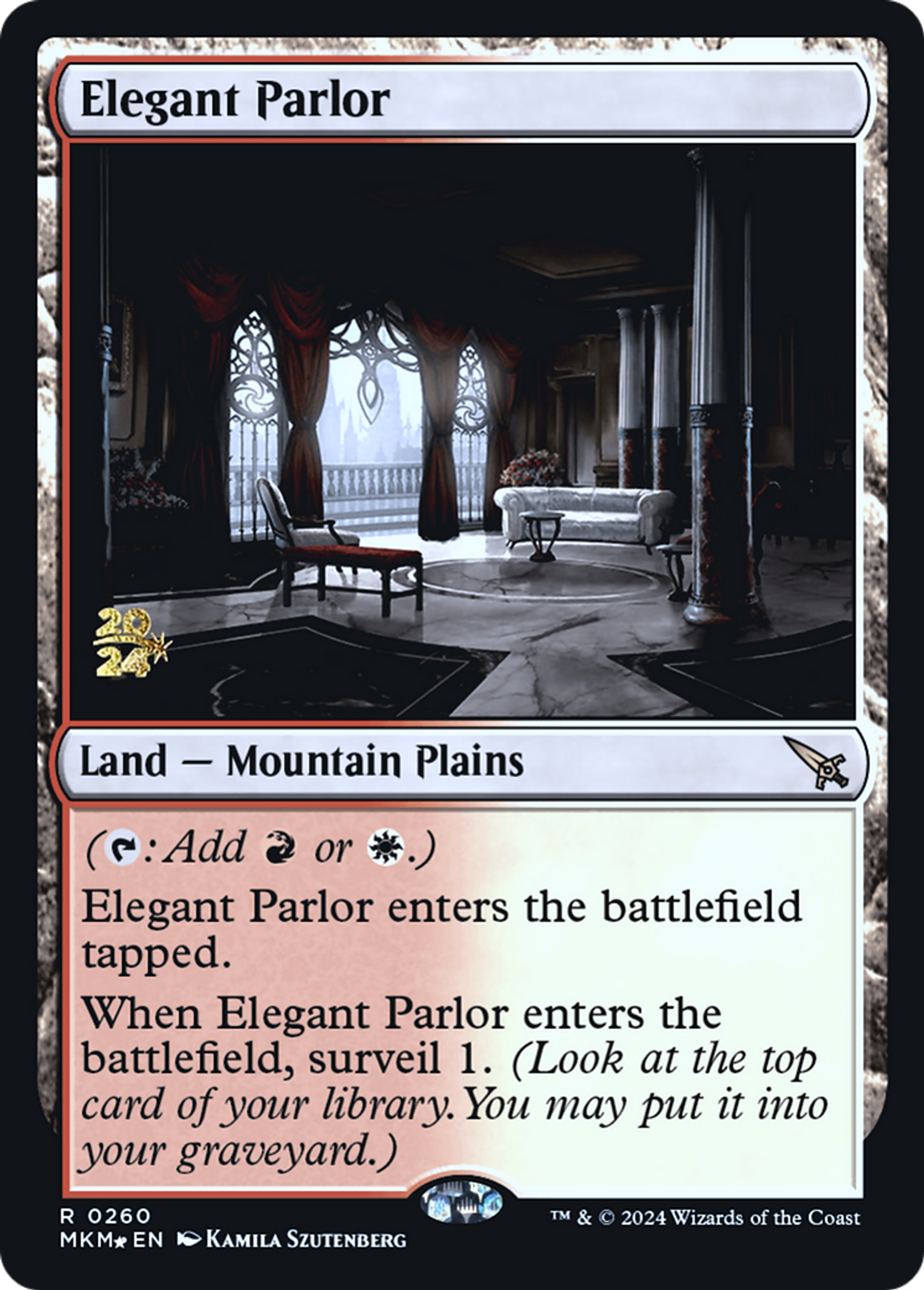 Petit salon élégant — Murders at Karlov Manor Promos — Magic: The Gathering