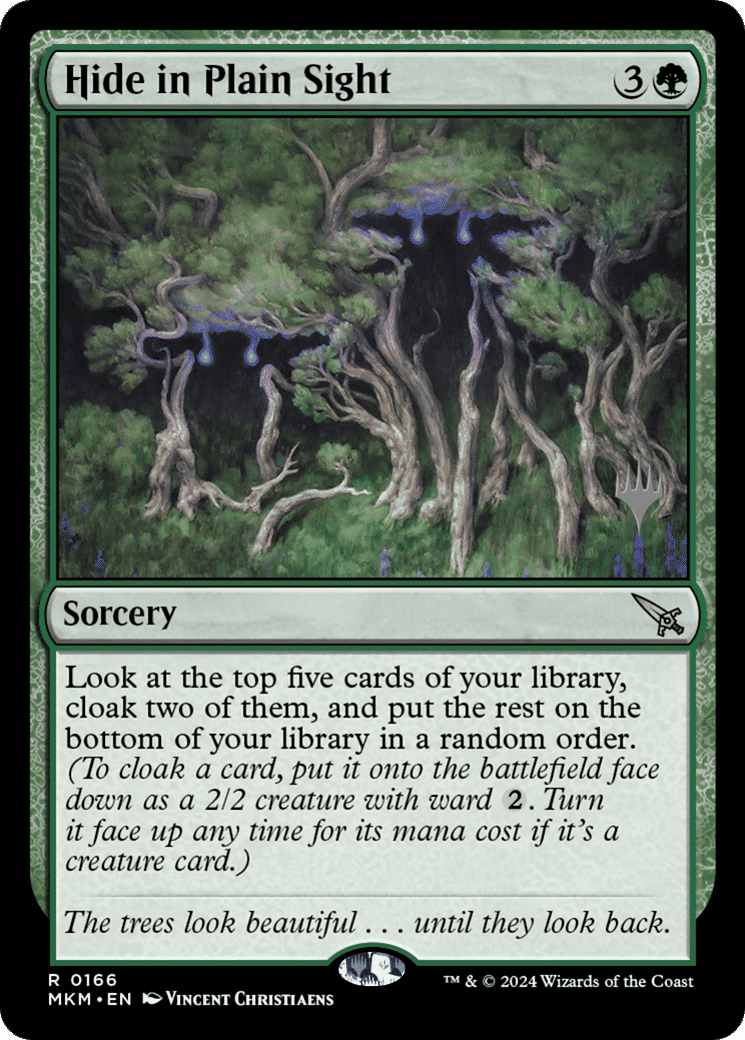 Hide in Plain Sight — Murders at Karlov Manor Promos — Magic: The Gathering