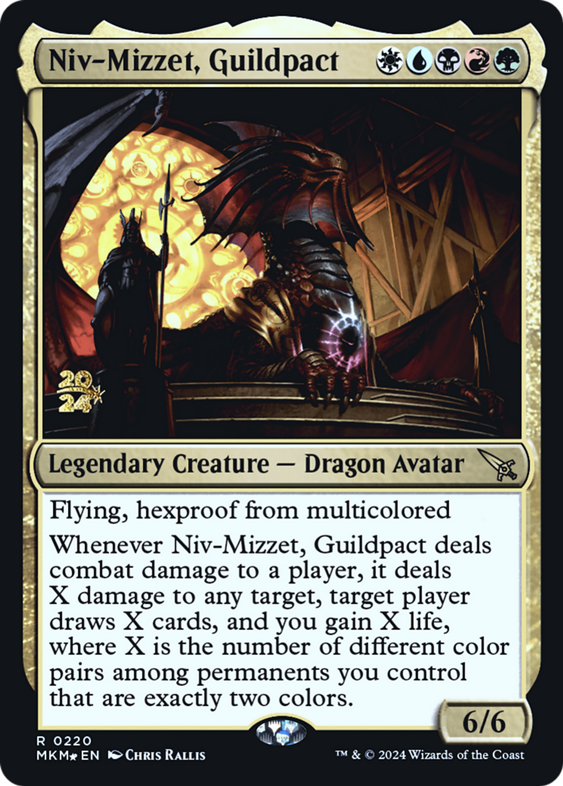 Niv-Mizzet, le Pacte des Guildes — Murders at Karlov Manor Promos — Magic: The Gathering