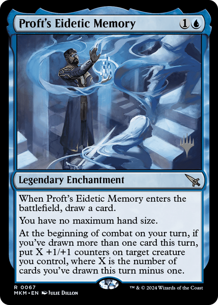 Proft's Eidetic Memory — Murders at Karlov Manor Promos — Magic: The Gathering