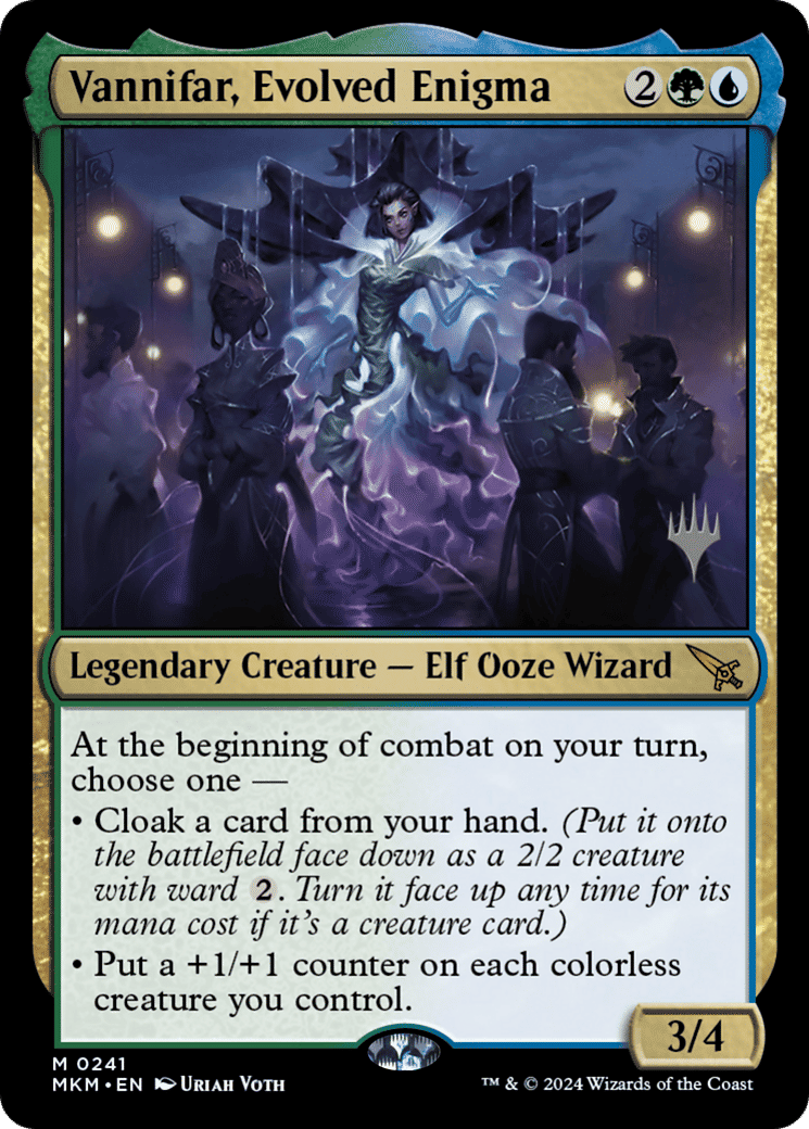 Vannifar, Evolved Enigma — Murders at Karlov Manor Promos — Magic: The Gathering
