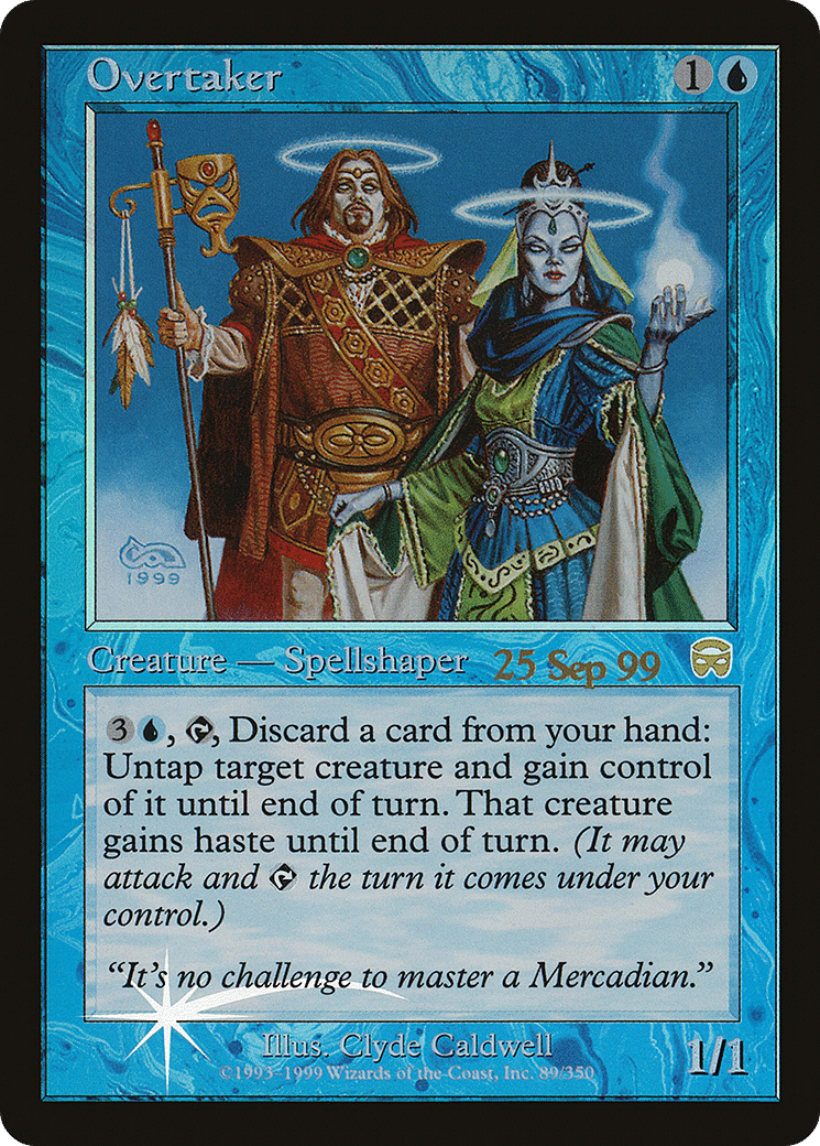 Overtaker — Mercadian Masques Promos — Magic: The Gathering