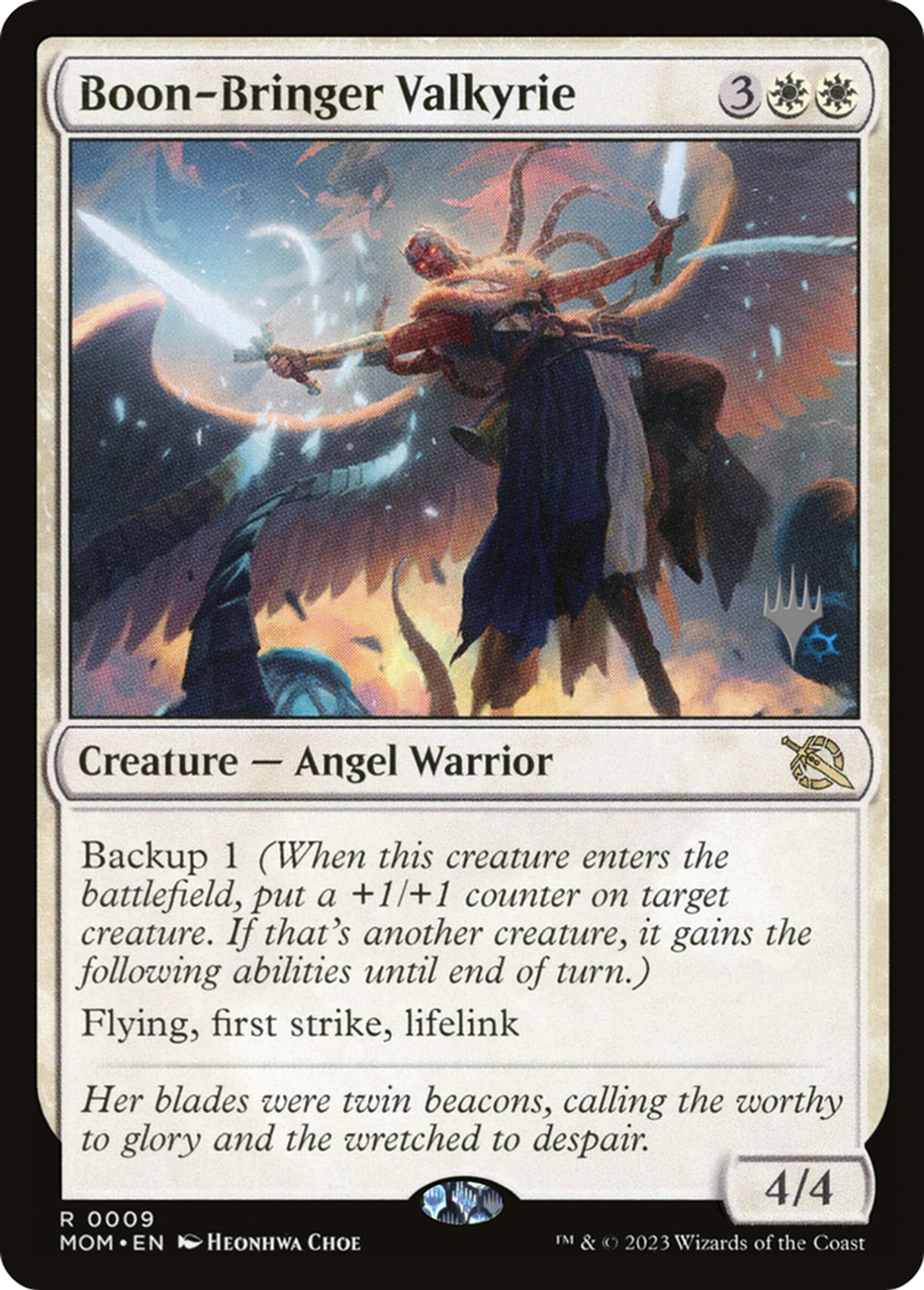 Boon-Bringer Valkyrie — March of the Machine Promos — Magic: The Gathering