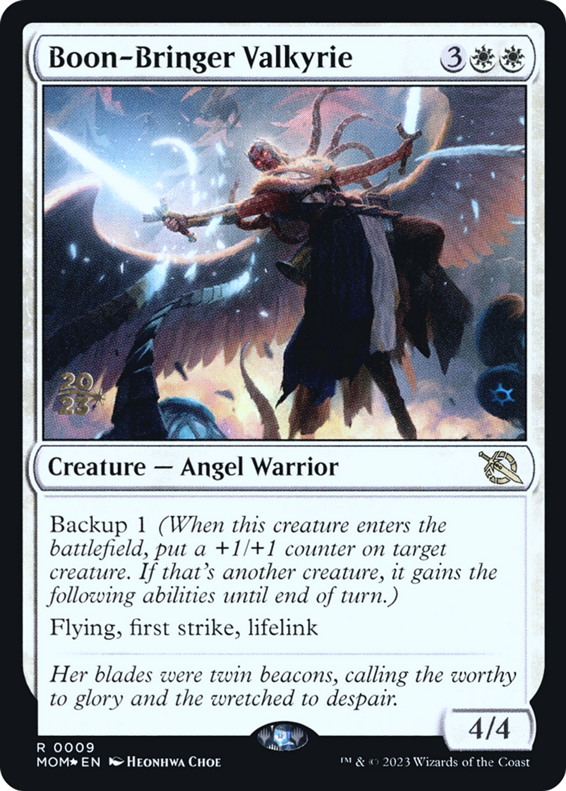 Boon-Bringer Valkyrie — March of the Machine Promos — Magic: The Gathering