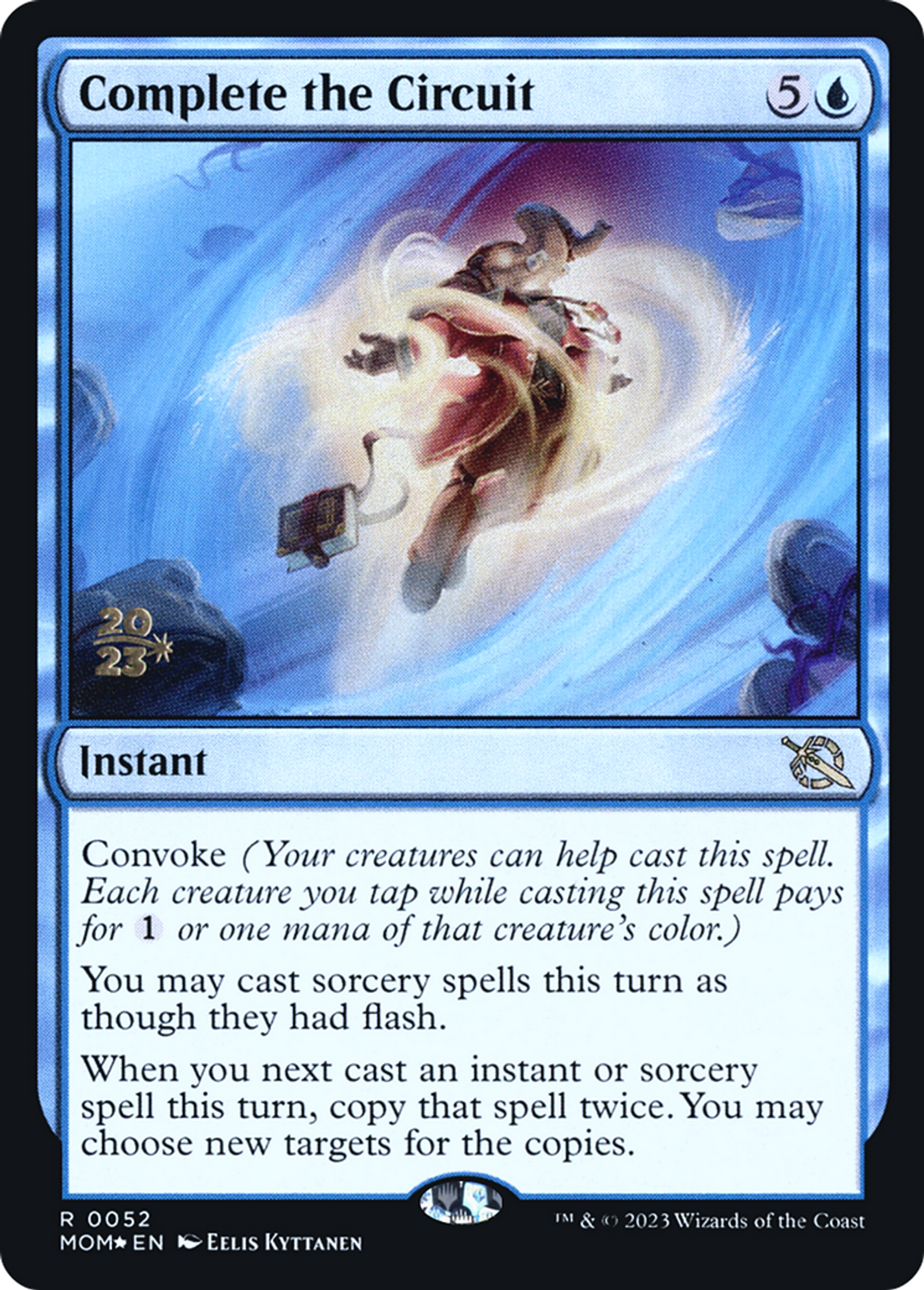 Complete the Circuit — March of the Machine Promos — Magic: The Gathering