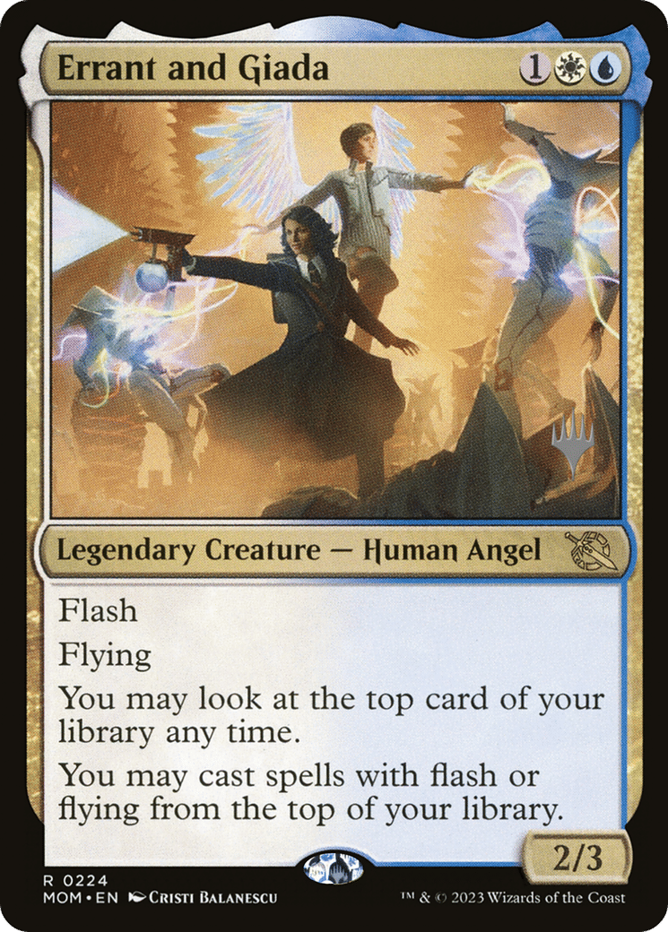 Errant and Giada — March of the Machine Promos — Magic: The Gathering