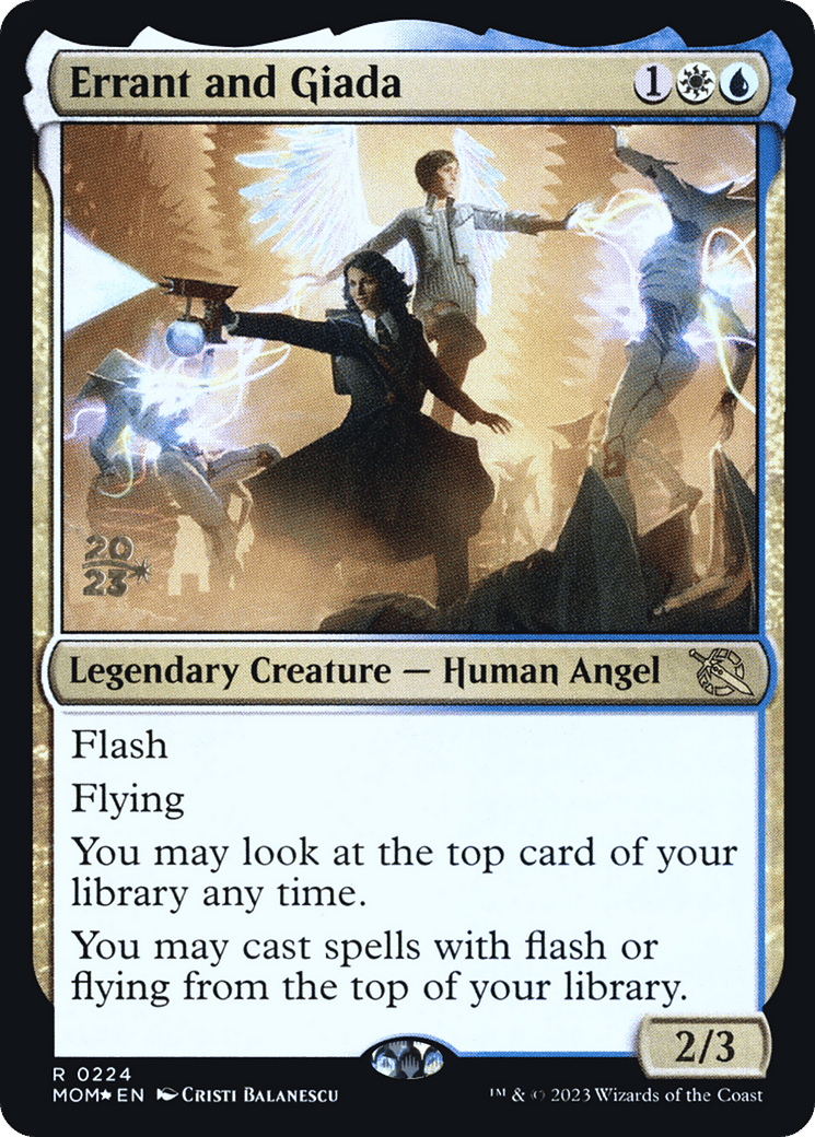 Errant and Giada — March of the Machine Promos — Magic: The Gathering