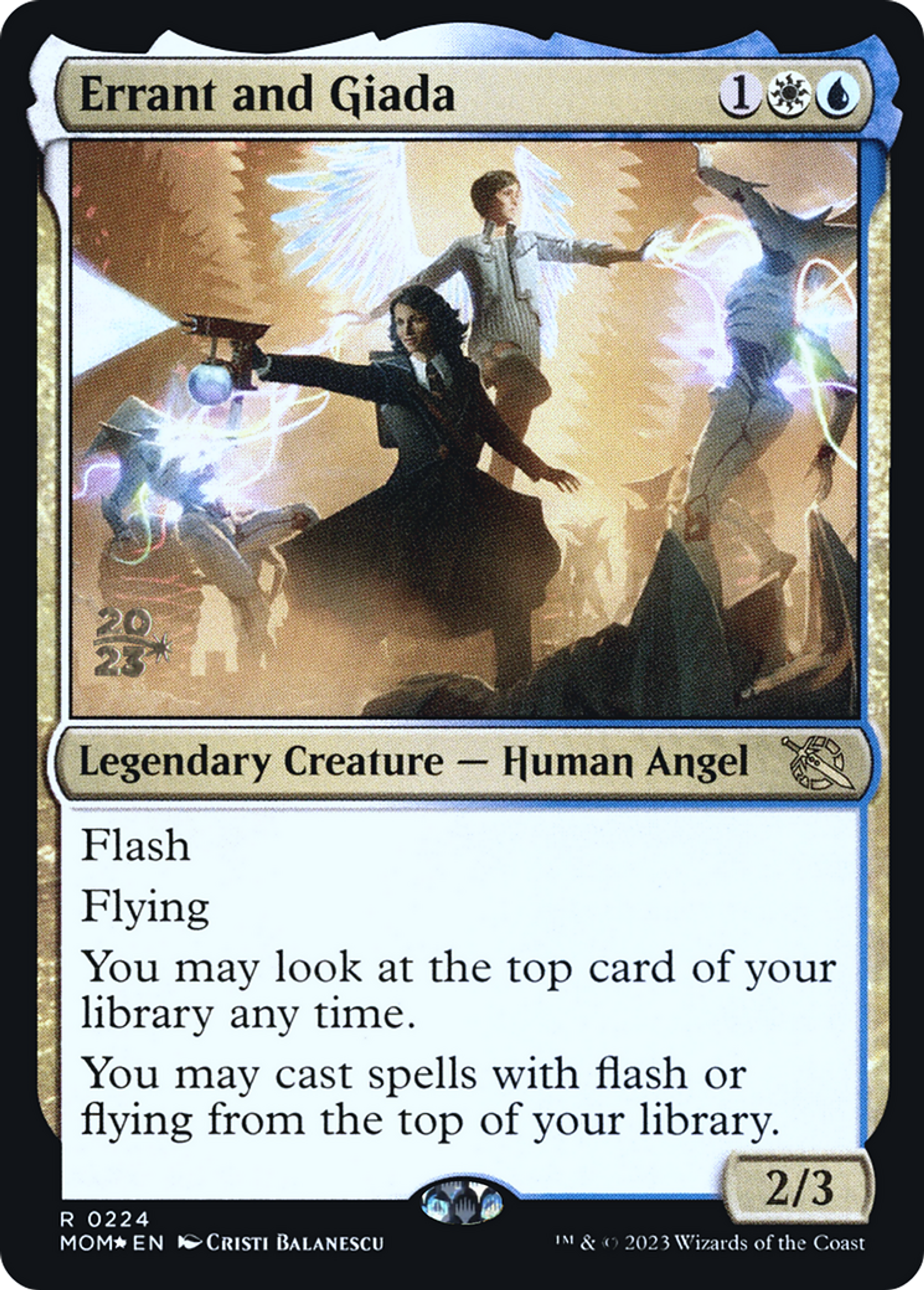 Errant and Giada — March of the Machine Promos — Magic: The Gathering
