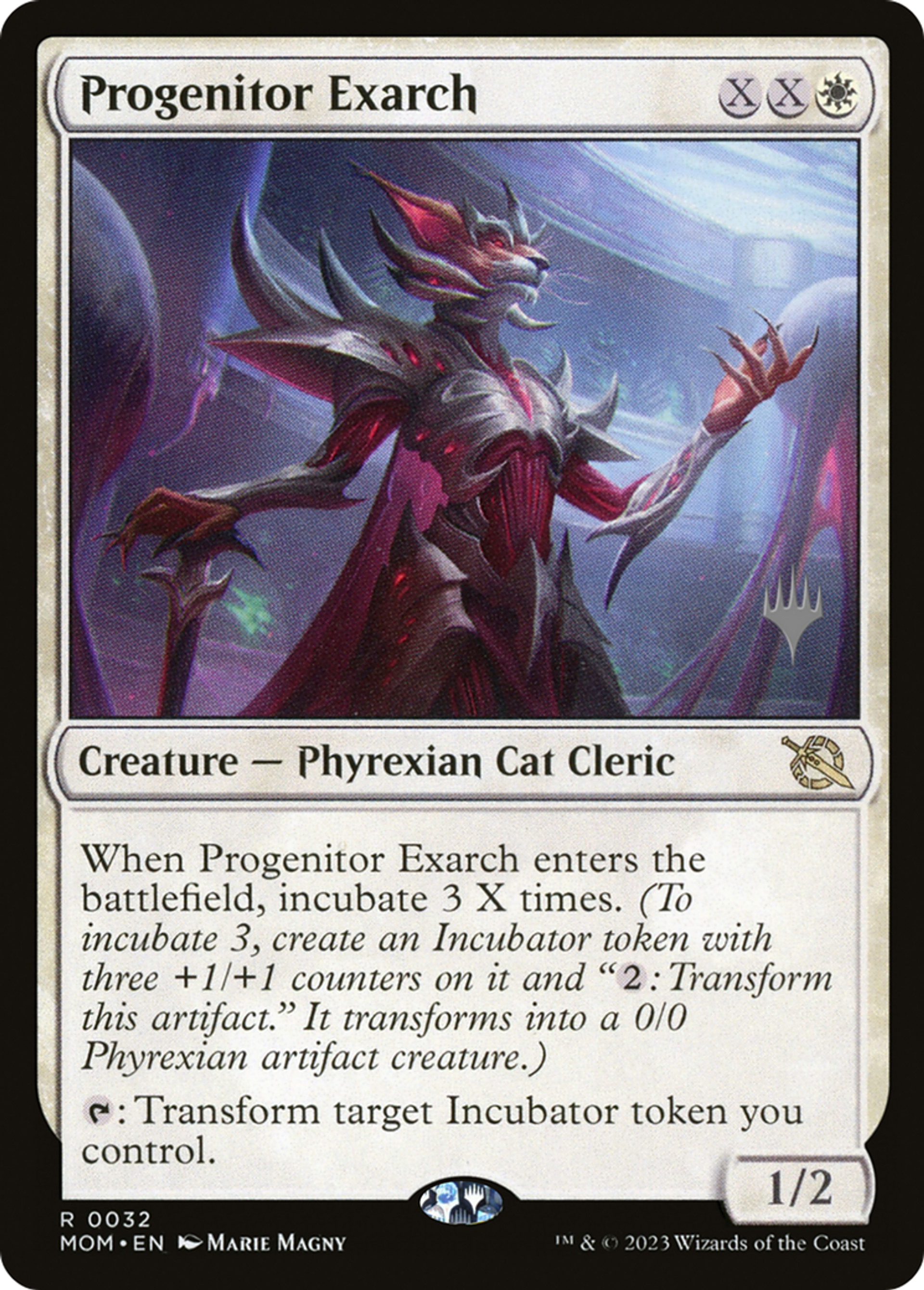 Progenitor Exarch — March of the Machine Promos — Magic: The Gathering