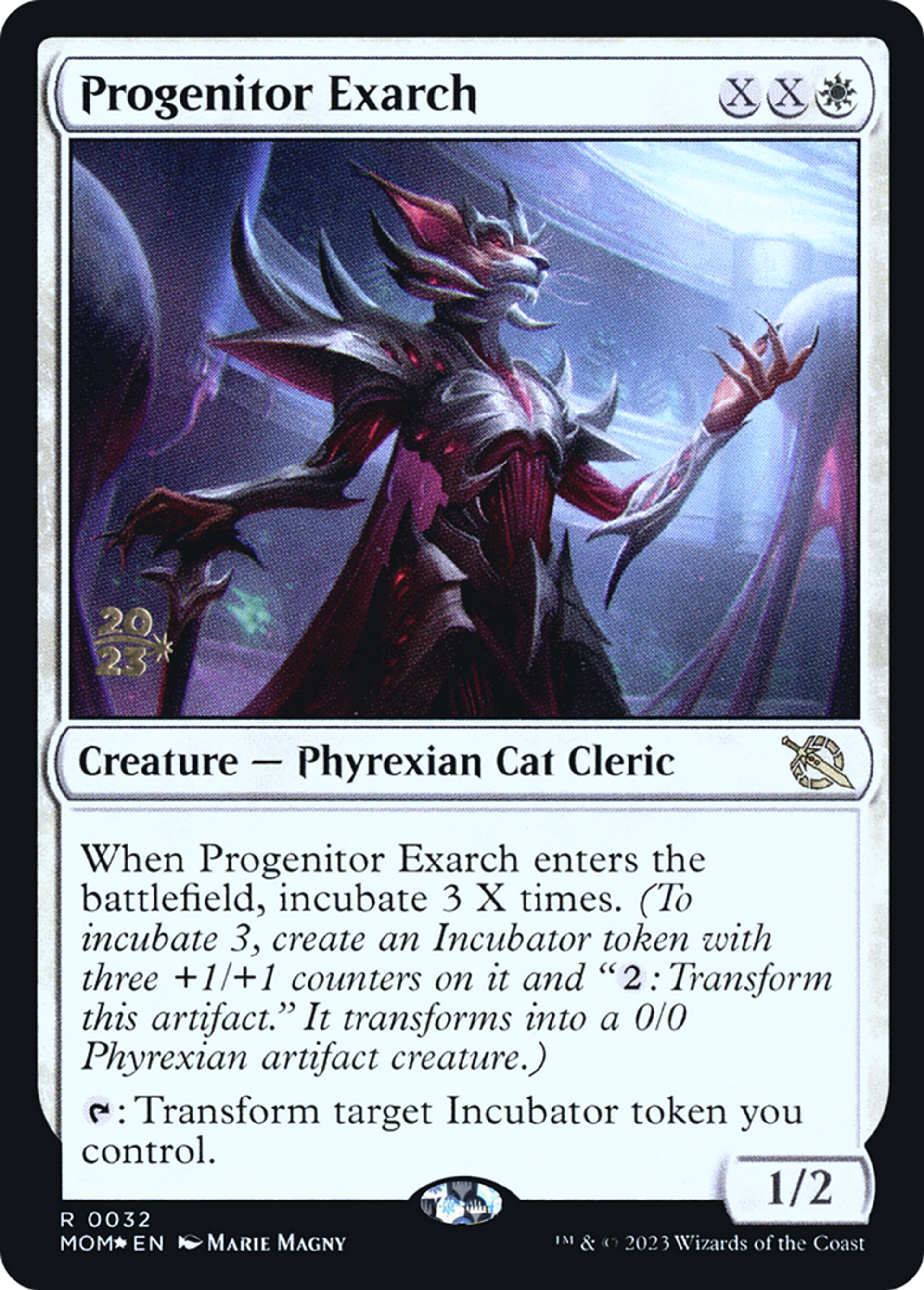 Progenitor Exarch — March of the Machine Promos — Magic: The Gathering