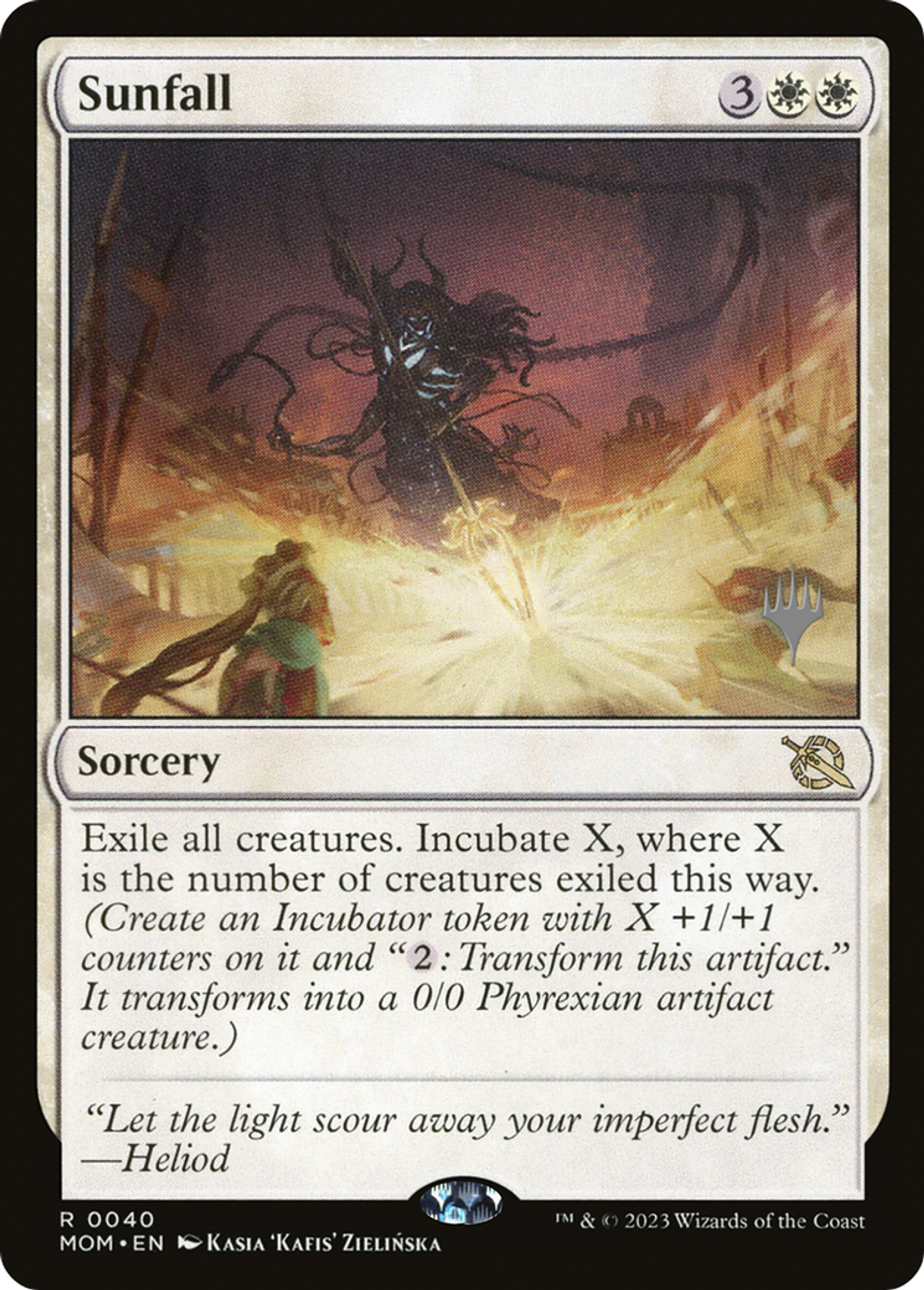 Sunfall — March of the Machine Promos — Magic: The Gathering