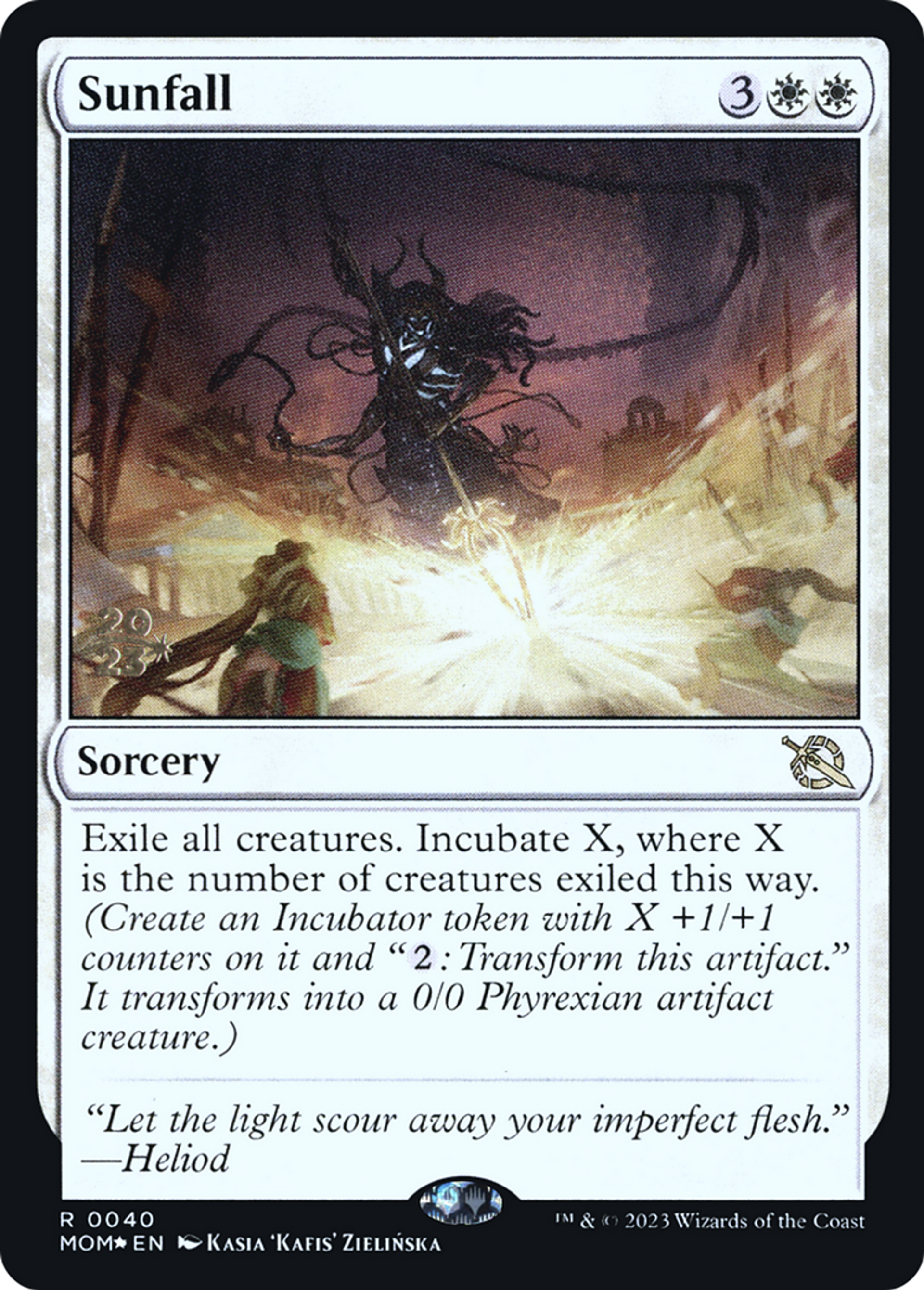Sunfall — March of the Machine Promos — Magic: The Gathering