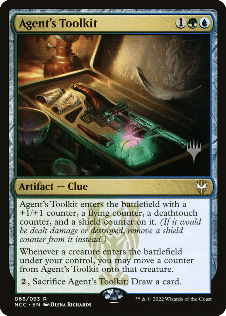 Trousse d'agent from New Capenna Commander Promos - Magic: The Gathering