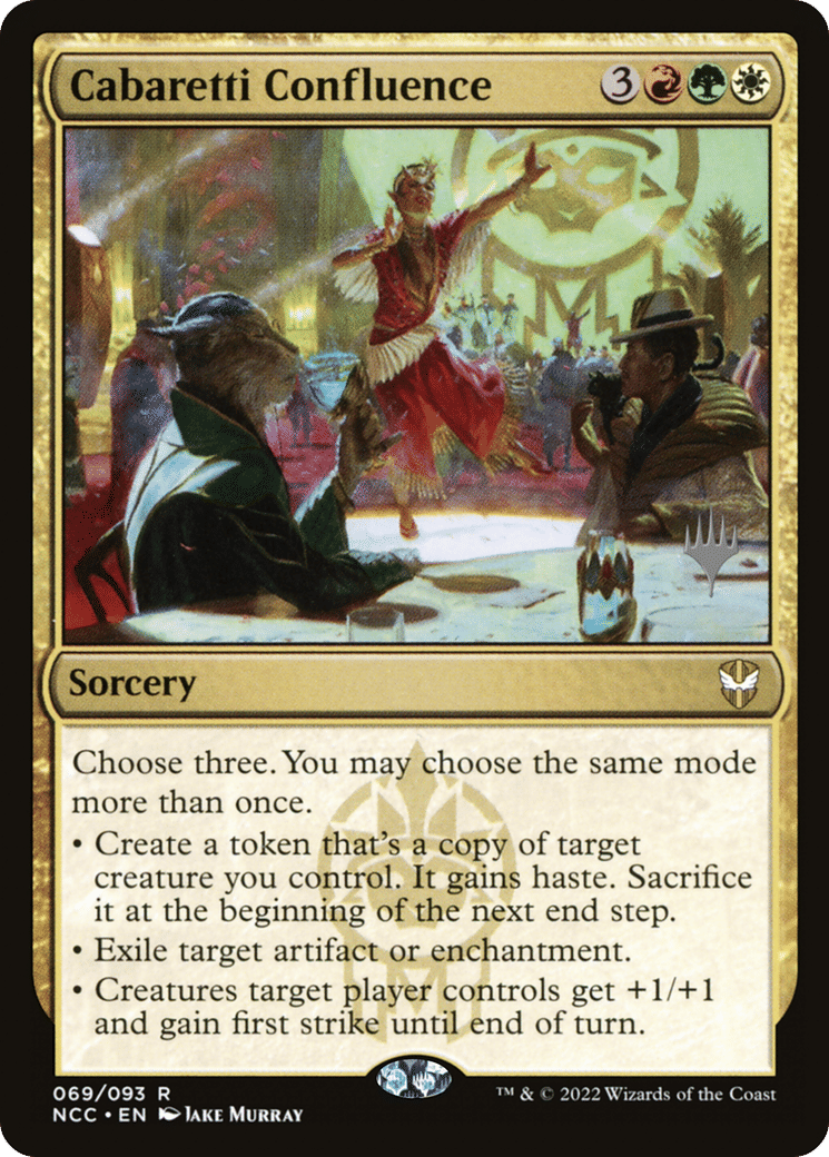 Cabaretti Confluence — New Capenna Commander Promos — Magic: The Gathering