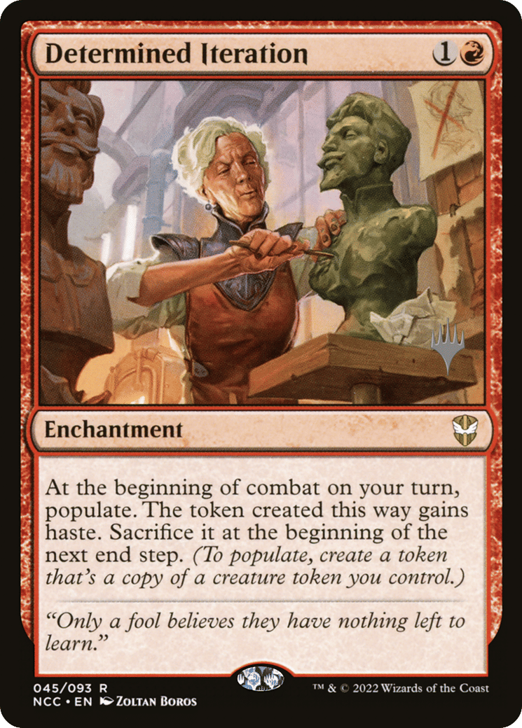 Determined Iteration — New Capenna Commander Promos — Magic: The Gathering