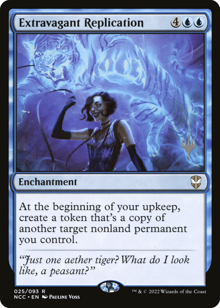 Extravagant Replication — New Capenna Commander Promos — Magic: The Gathering