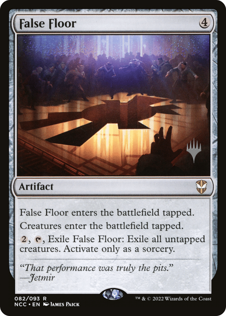 False Floor — New Capenna Commander Promos — Magic: The Gathering