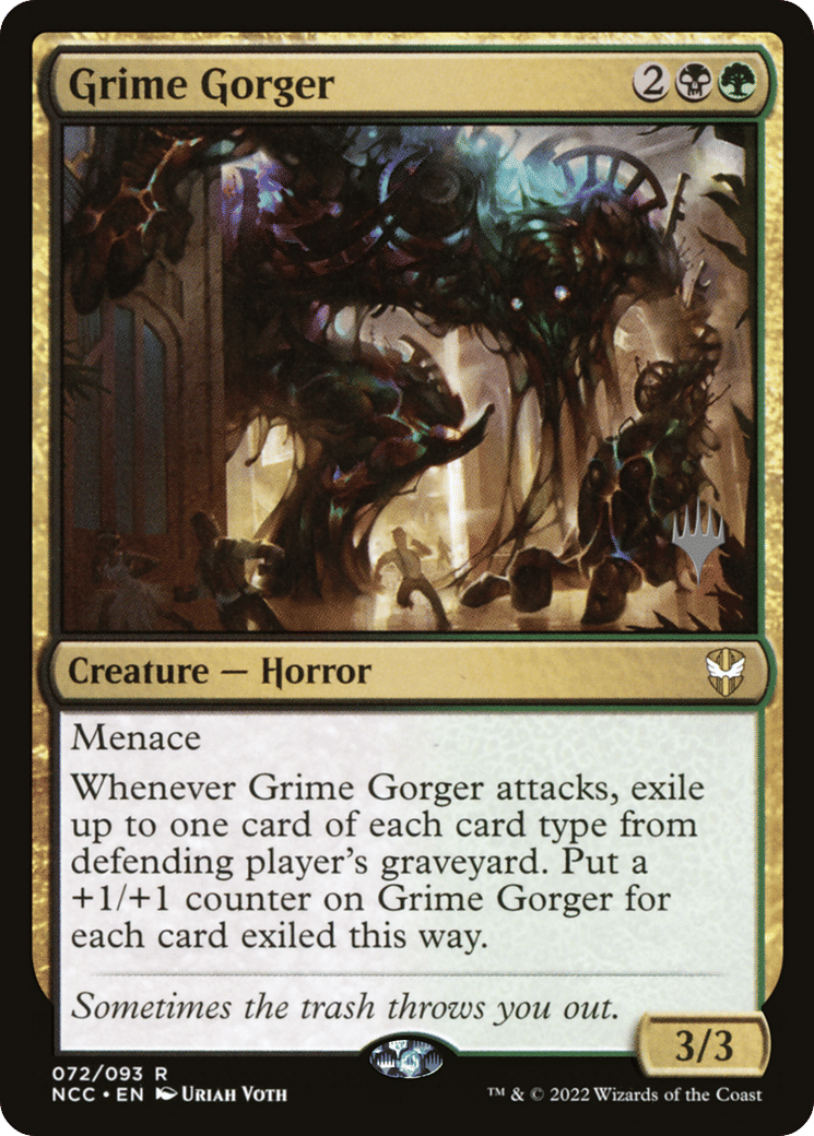 Grime Gorger — New Capenna Commander Promos — Magic: The Gathering