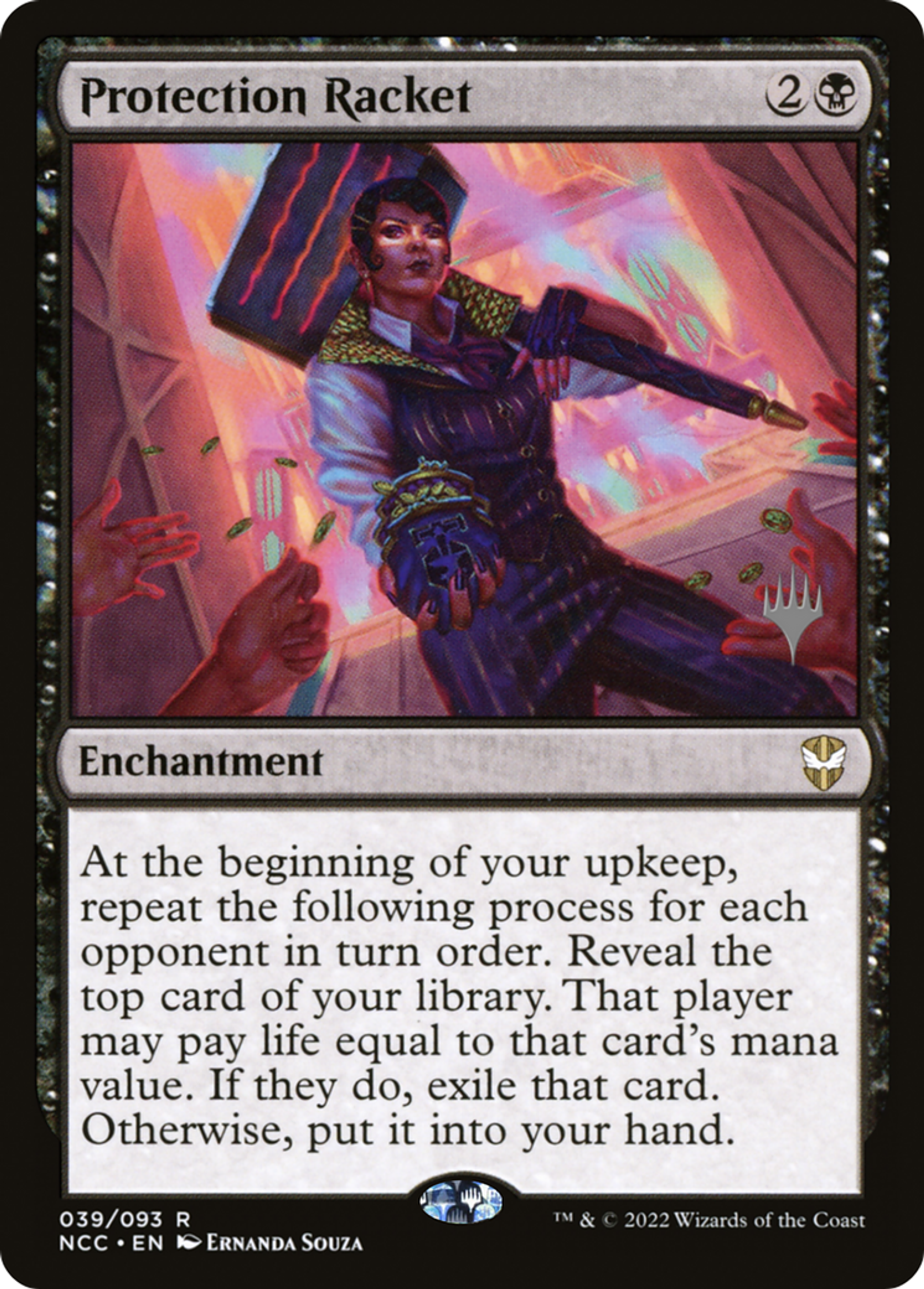 Protection Racket — New Capenna Commander Promos — Magic: The Gathering