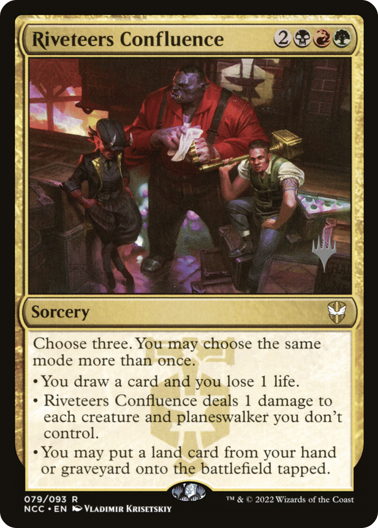 Confluence des Riveteurs — New Capenna Commander Promos — Magic: The Gathering