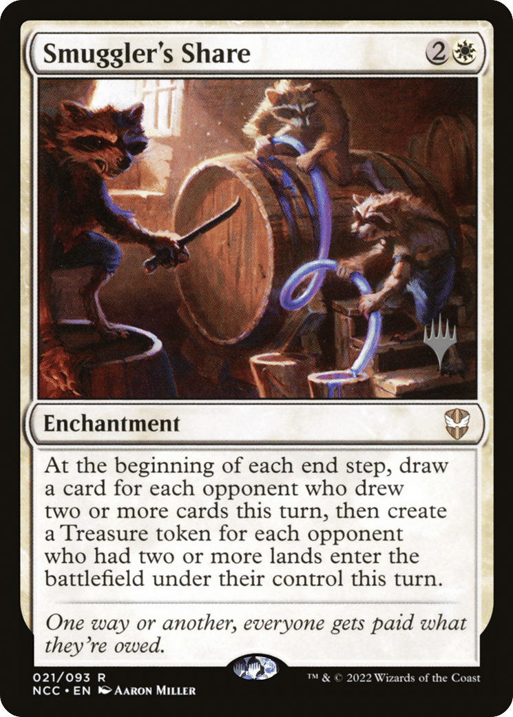 Smuggler's Share — New Capenna Commander Promos — Magic: The Gathering