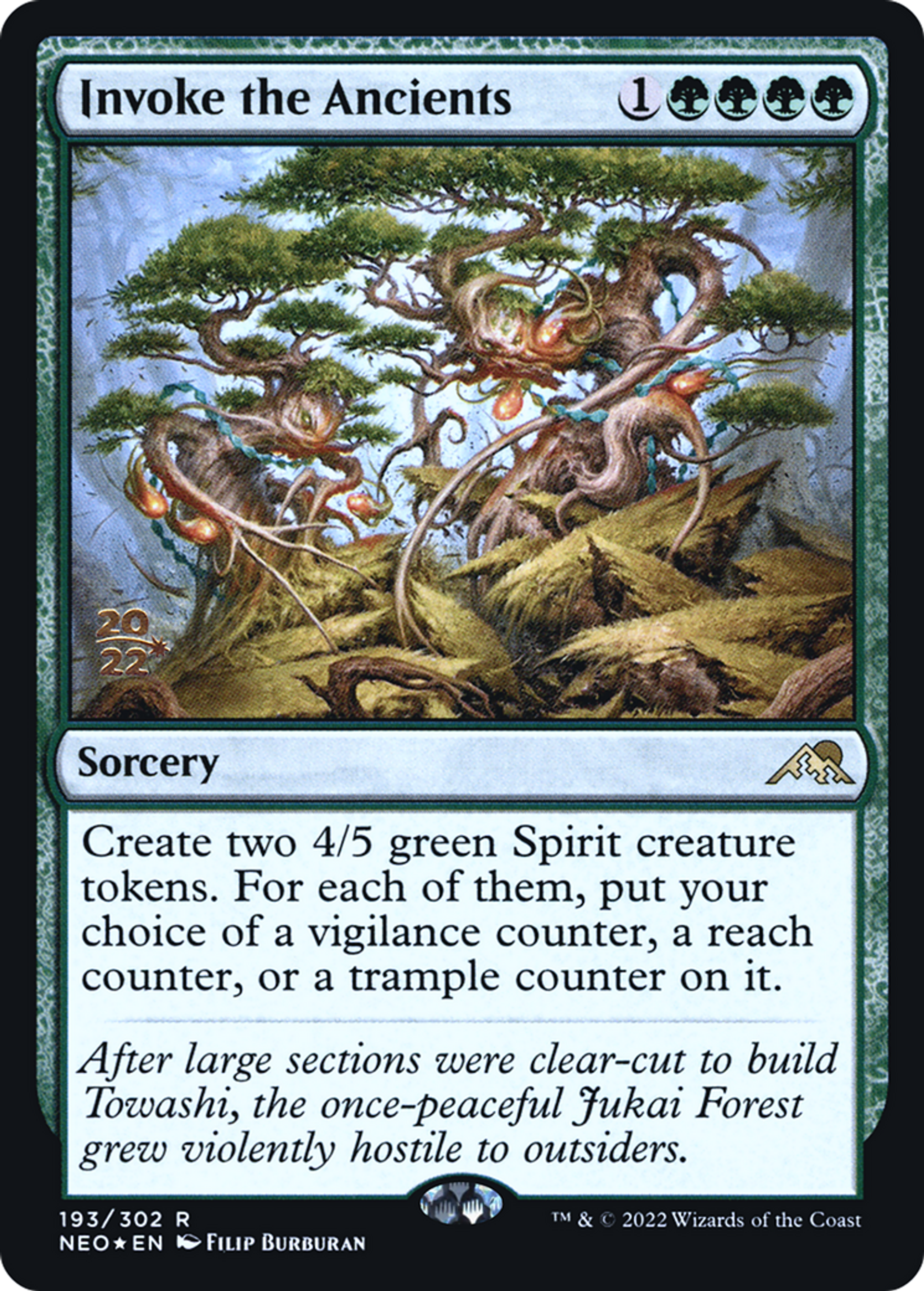 Invocation des anciens — Kamigawa: Neon Dynasty Promos — Magic: The Gathering