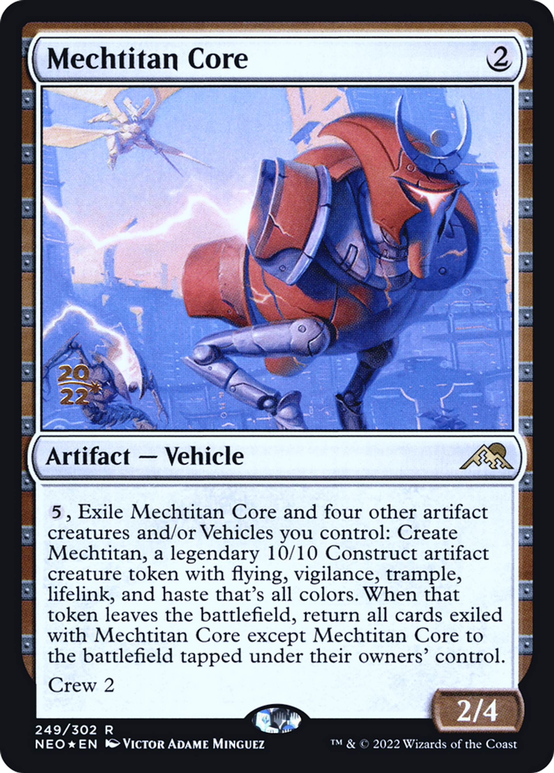 Noyau du Mecha-titan — Kamigawa: Neon Dynasty Promos — Magic: The Gathering