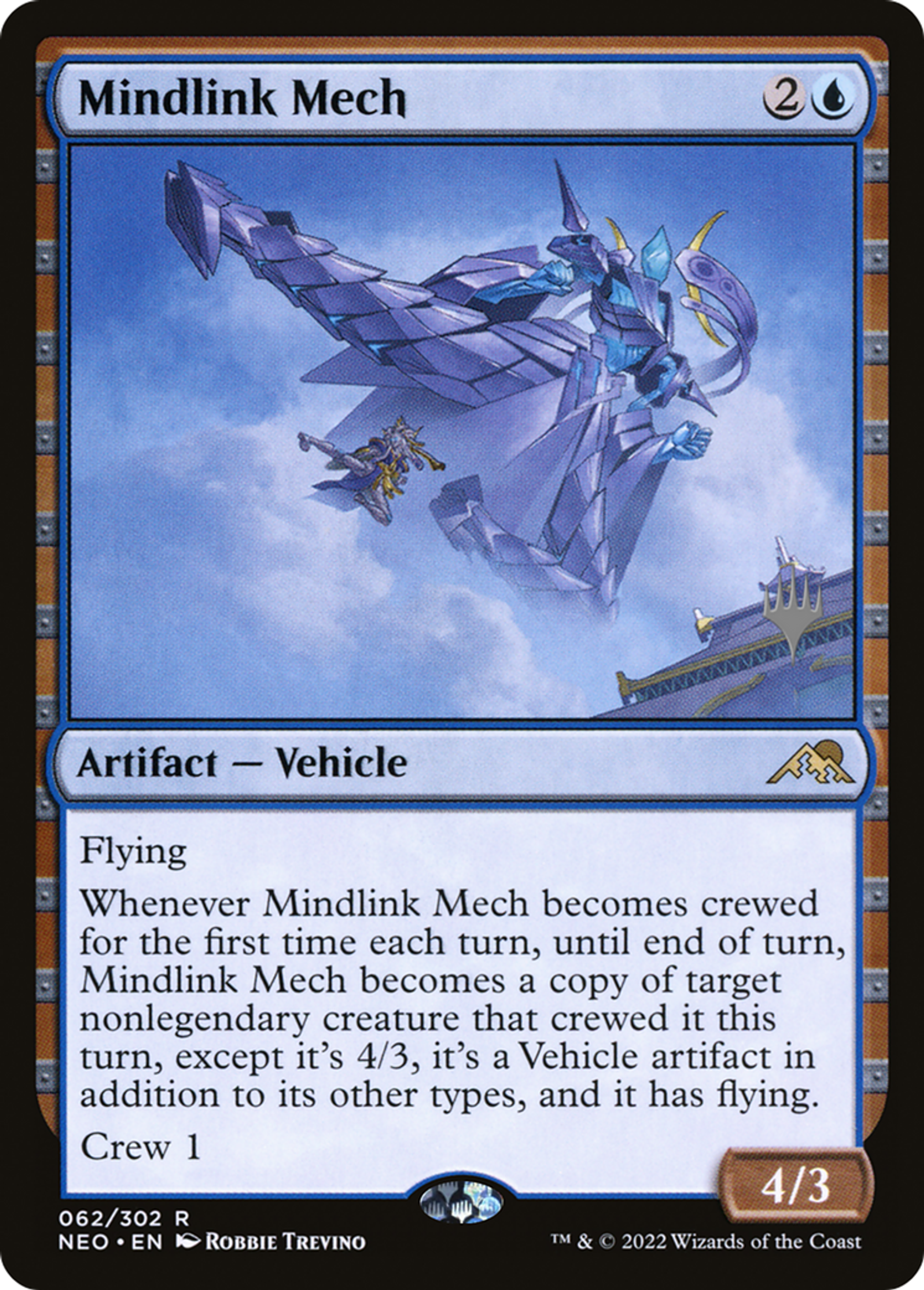 Mecha cérébrorelié — Kamigawa: Neon Dynasty Promos — Magic: The Gathering