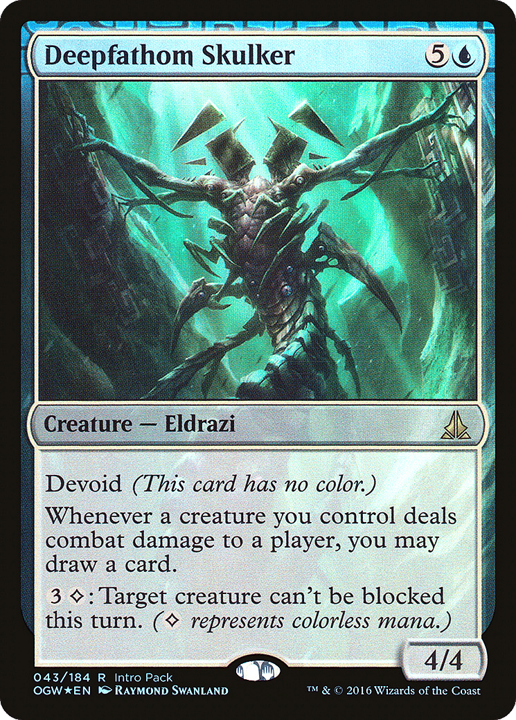 Deepfathom Skulker — Oath of the Gatewatch Promos — Magic: The Gathering