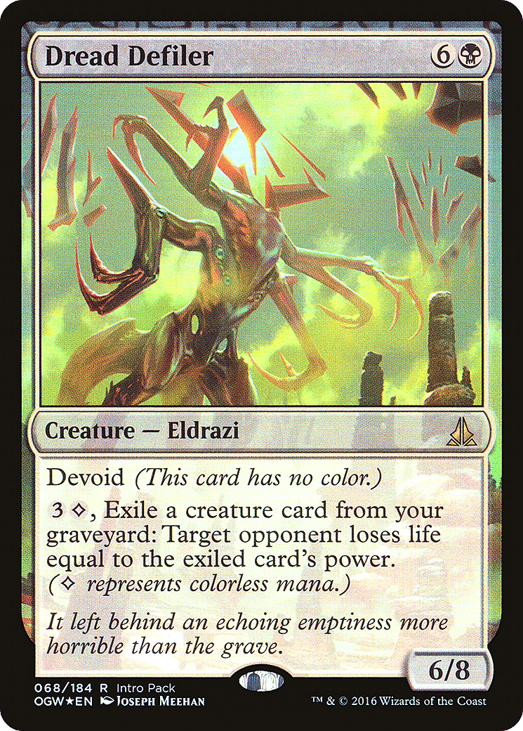 Dread Defiler — Oath of the Gatewatch Promos — Magic: The Gathering