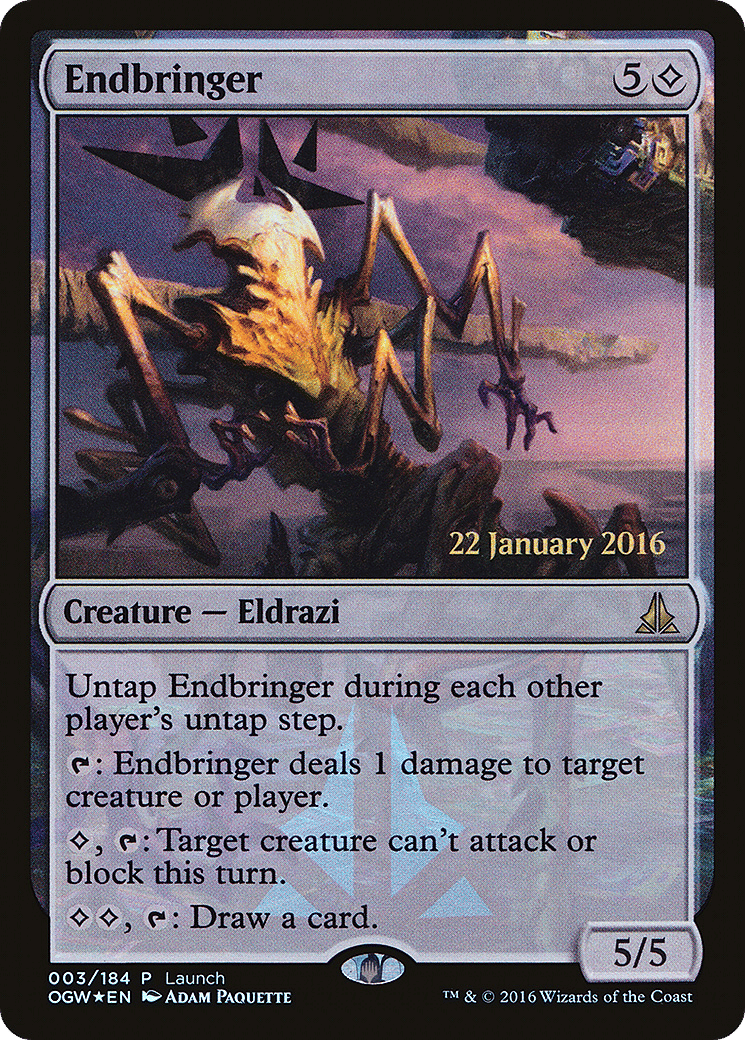Endbringer — Oath of the Gatewatch Promos — Magic: The Gathering