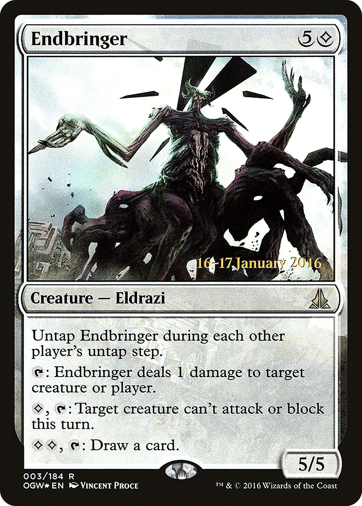 Endbringer — Oath of the Gatewatch Promos — Magic: The Gathering