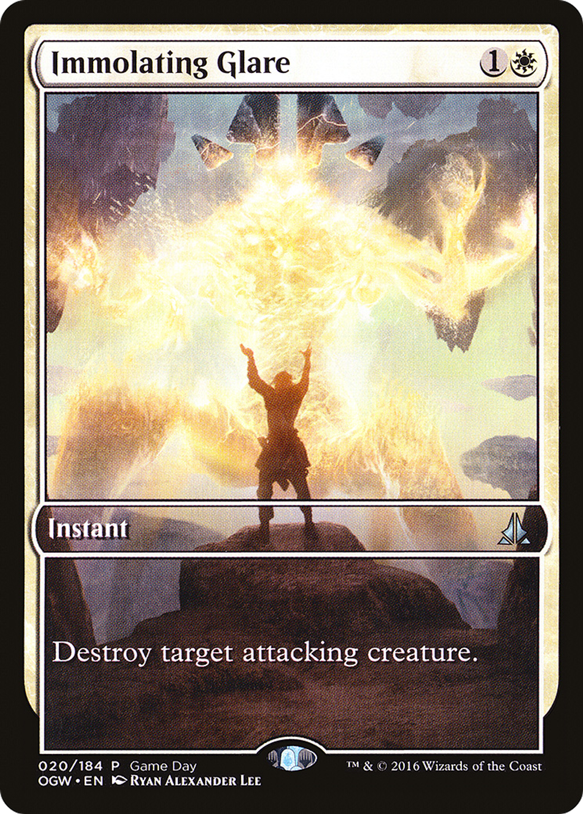 Regard immolateur — Oath of the Gatewatch Promos — Magic: The Gathering