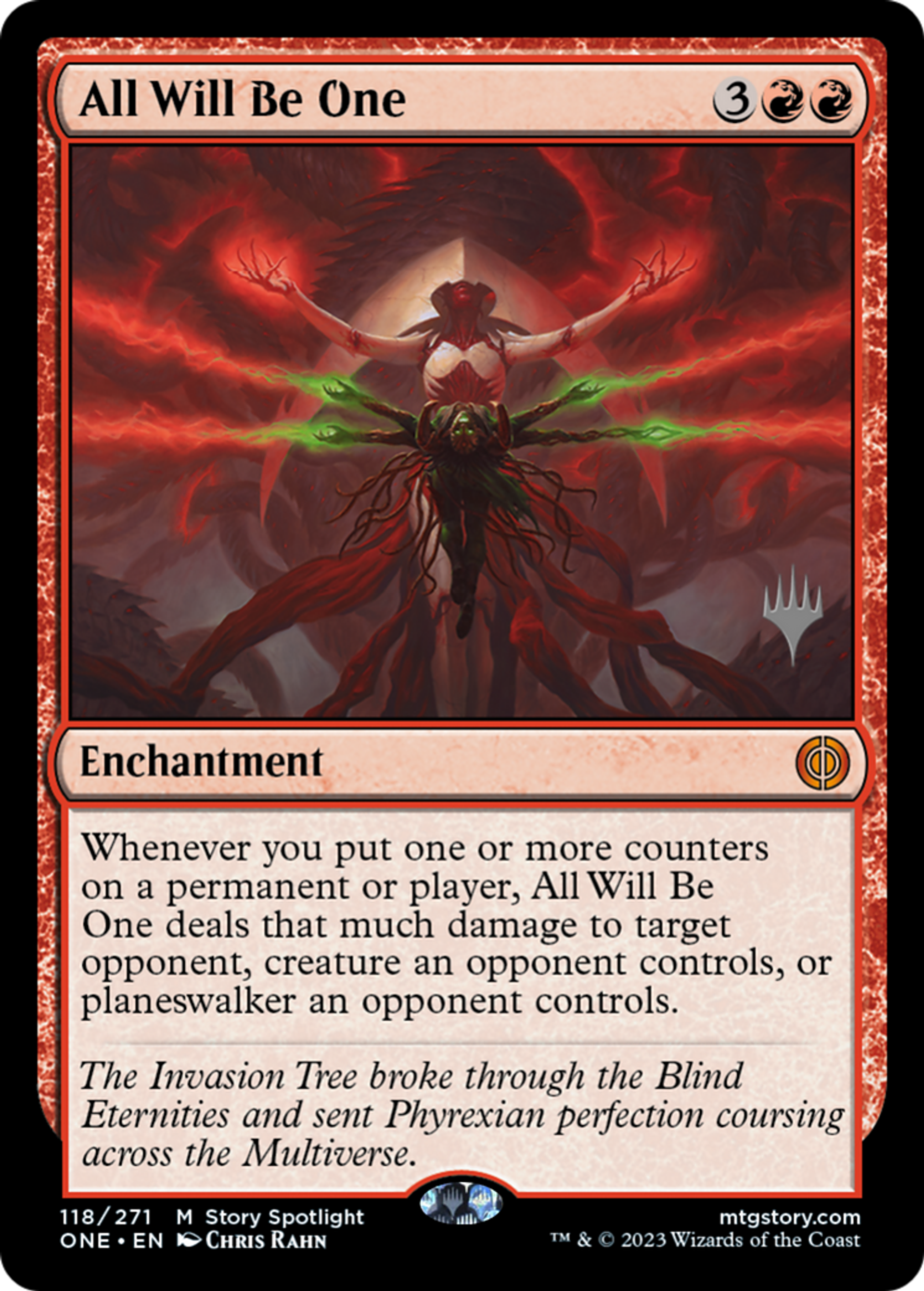 Tous Phyrexians — Phyrexia: All Will Be One Promos — Magic: The Gathering