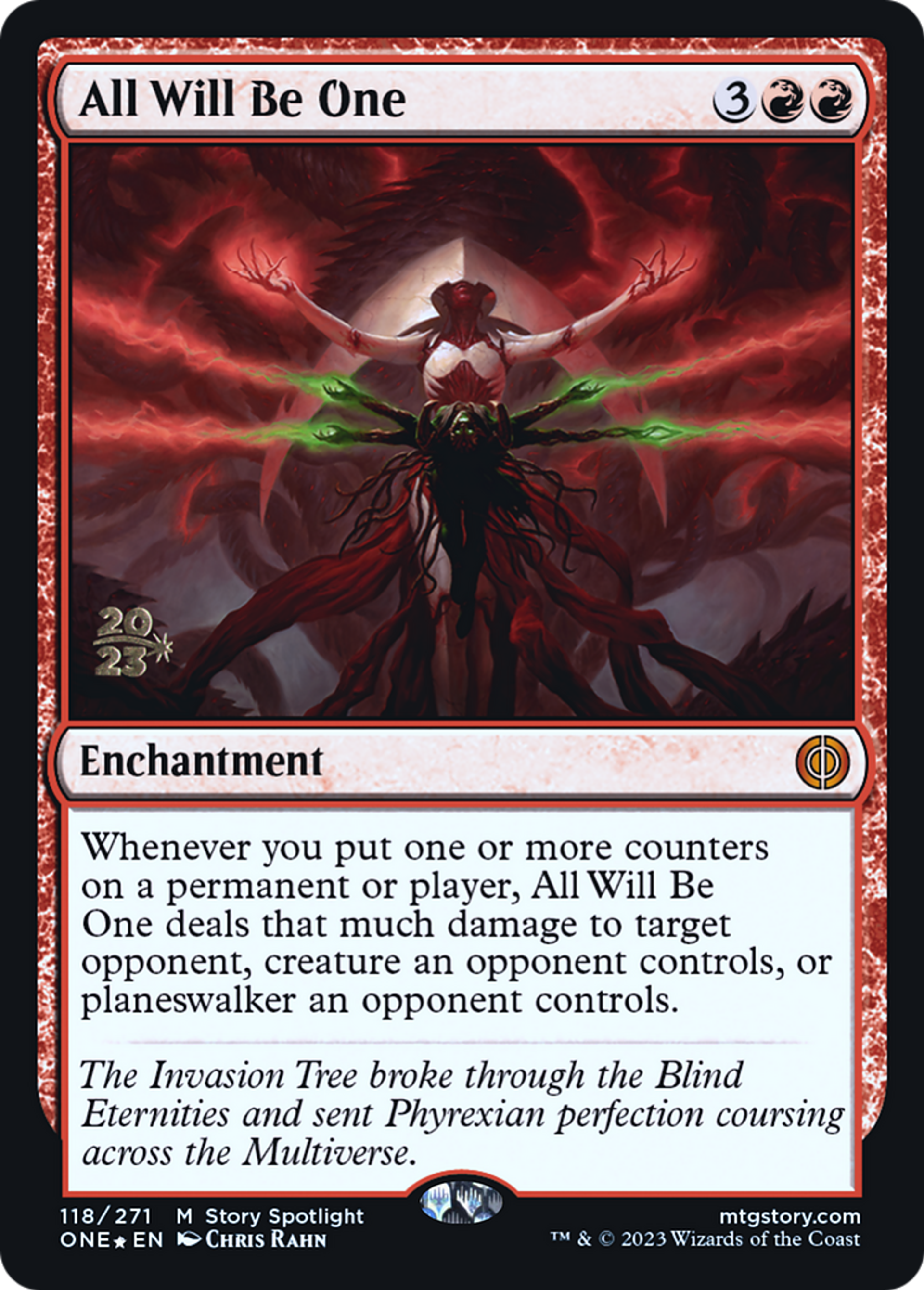 Tous Phyrexians — Phyrexia: All Will Be One Promos — Magic: The Gathering