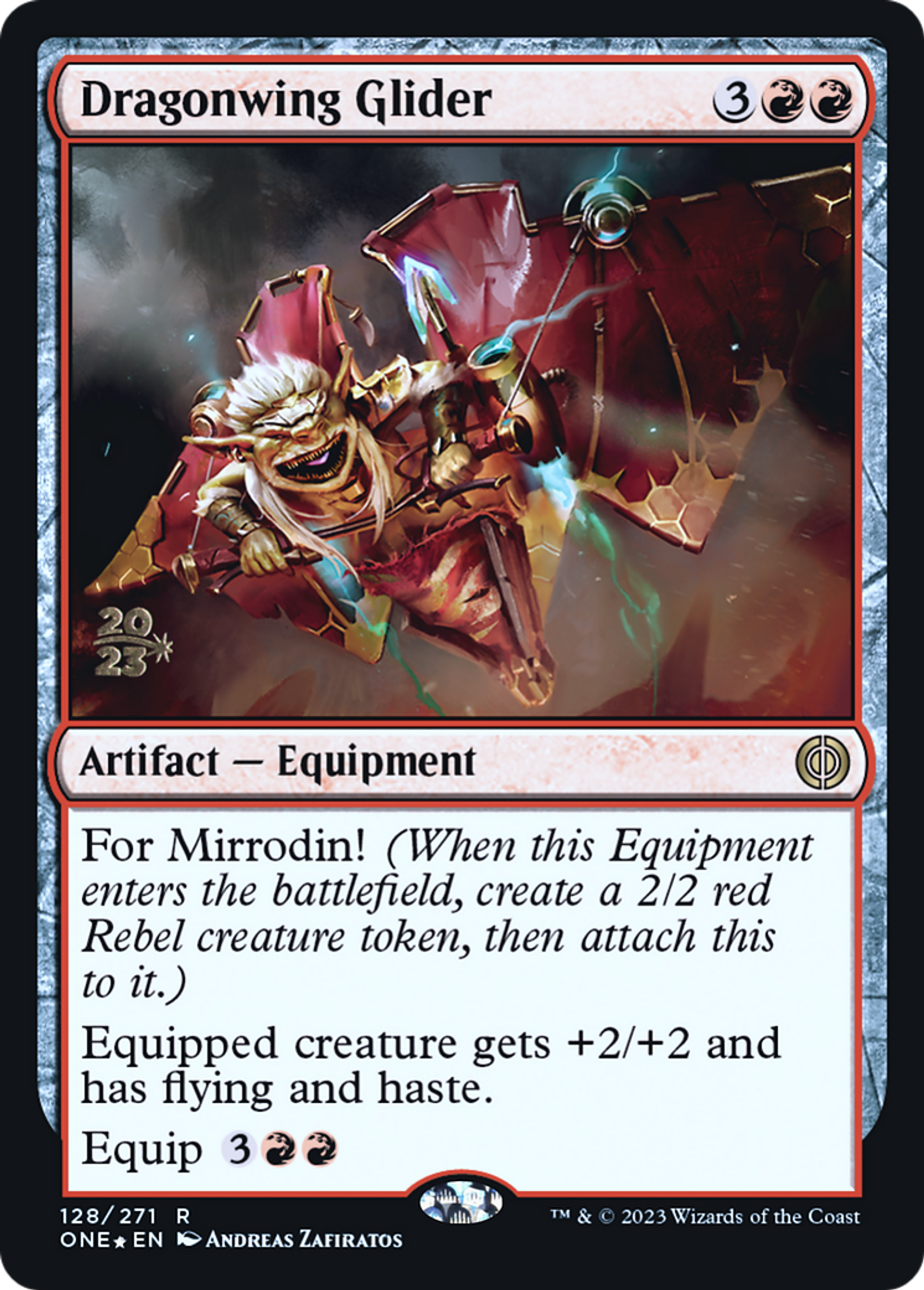 Planeur ailedragon — Phyrexia: All Will Be One Promos — Magic: The Gathering