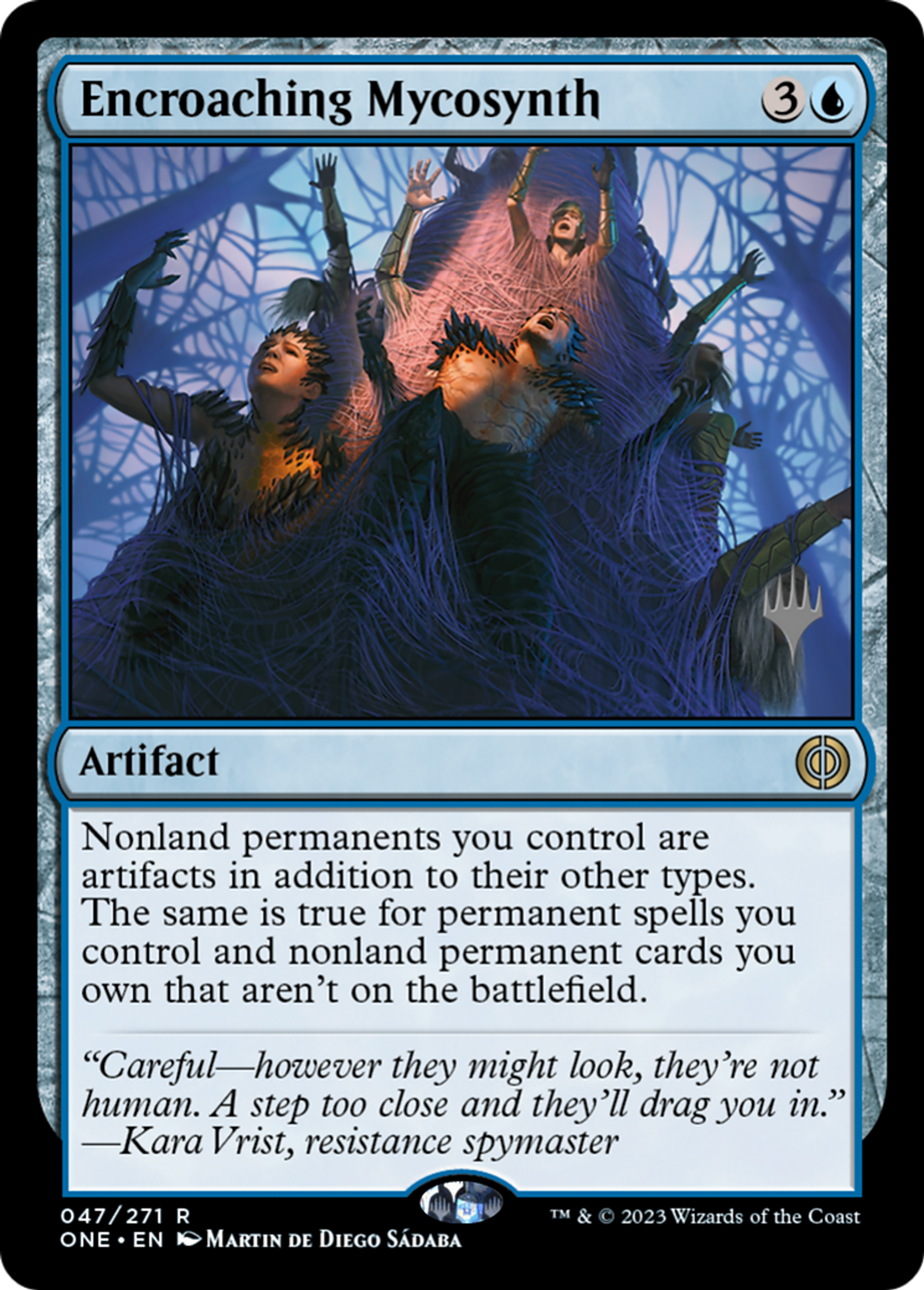 Mycosynthèse empiétante — Phyrexia: All Will Be One Promos — Magic: The Gathering