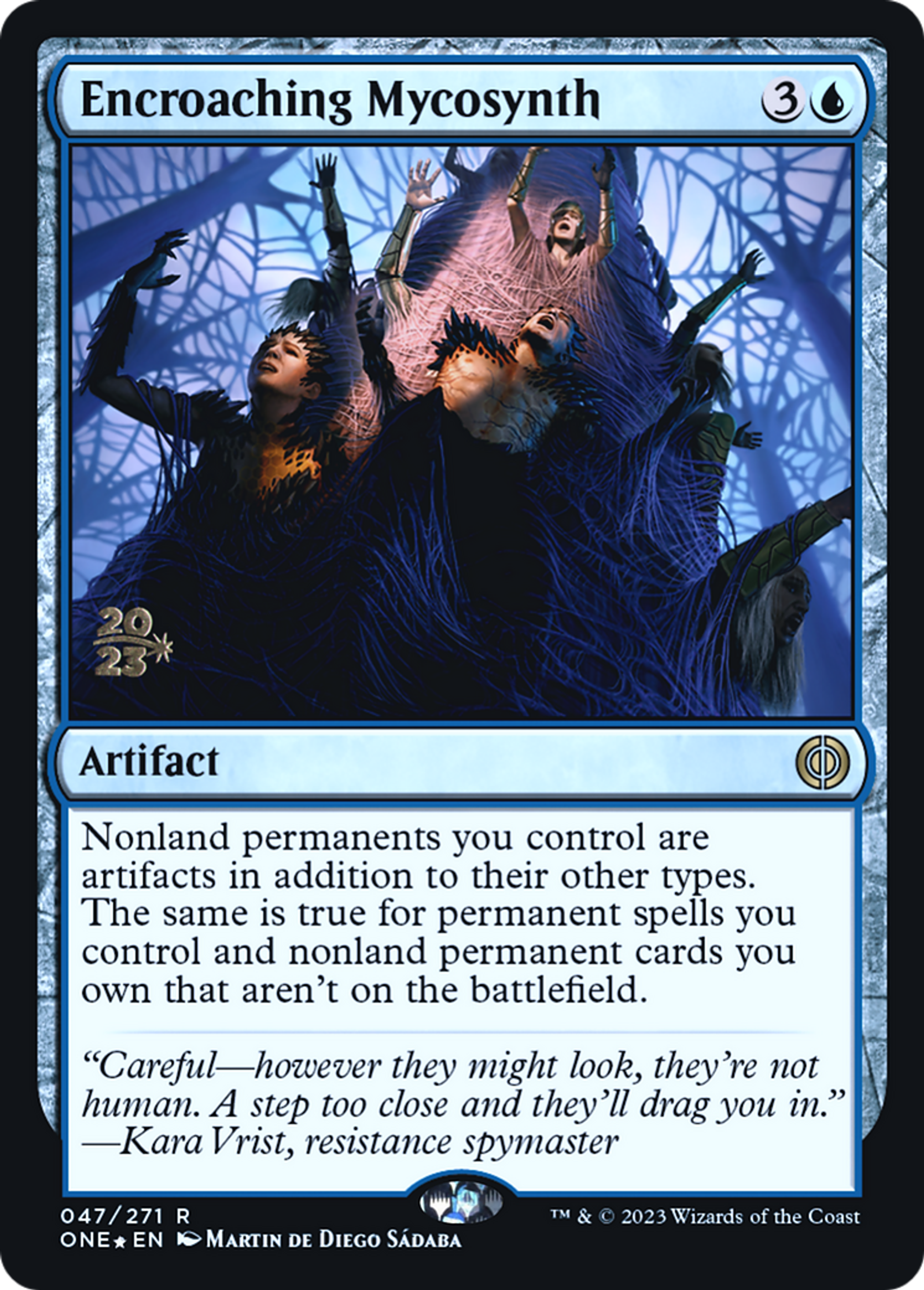 Mycosynthèse empiétante — Phyrexia: All Will Be One Promos — Magic: The Gathering