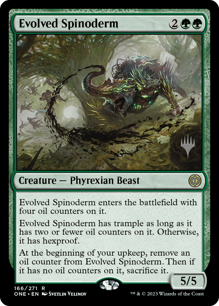 Spinoderme évolué from Phyrexia: All Will Be One Promos - Magic: The Gathering