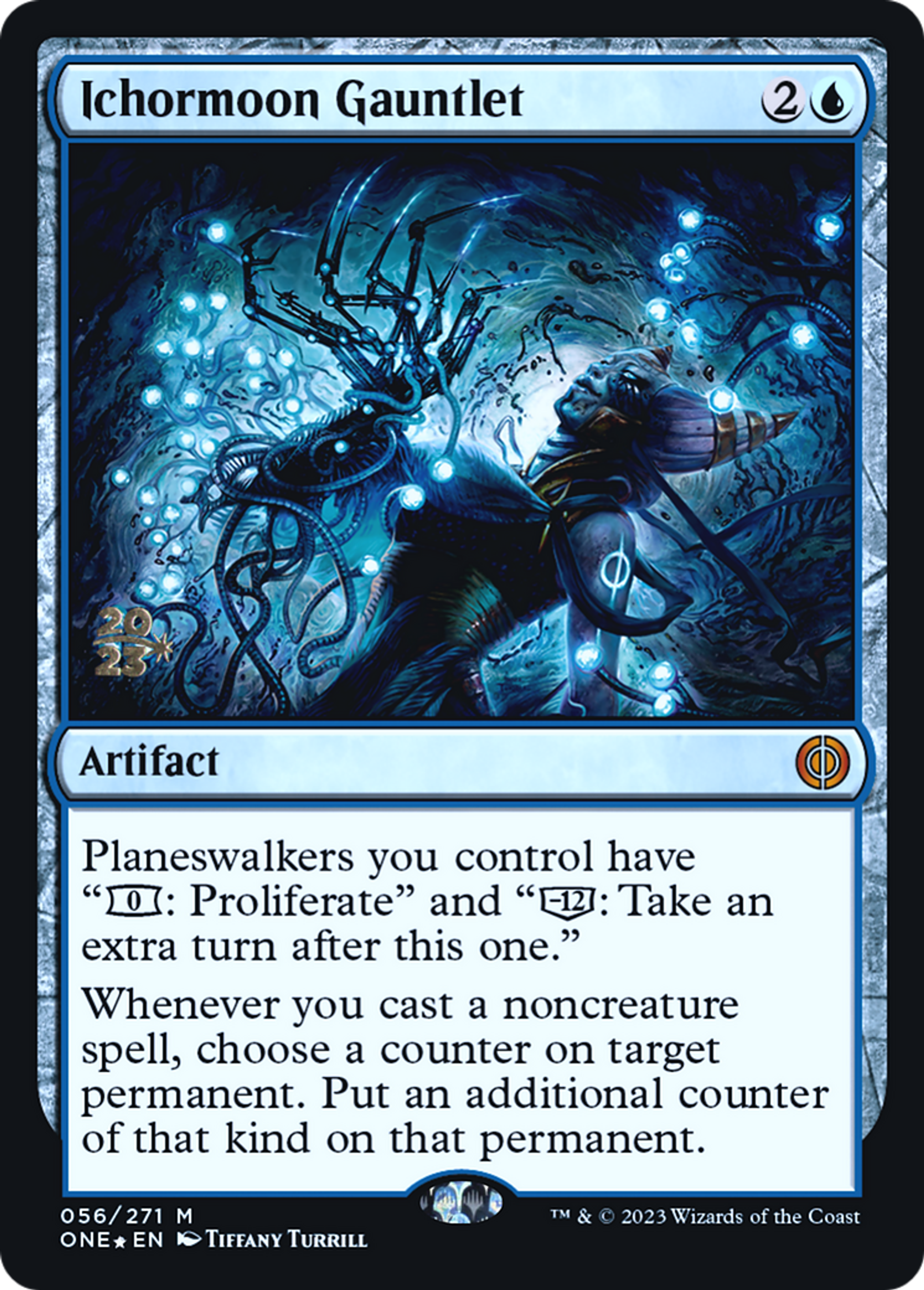 Gantelet de sanielune — Phyrexia: All Will Be One Promos — Magic: The Gathering