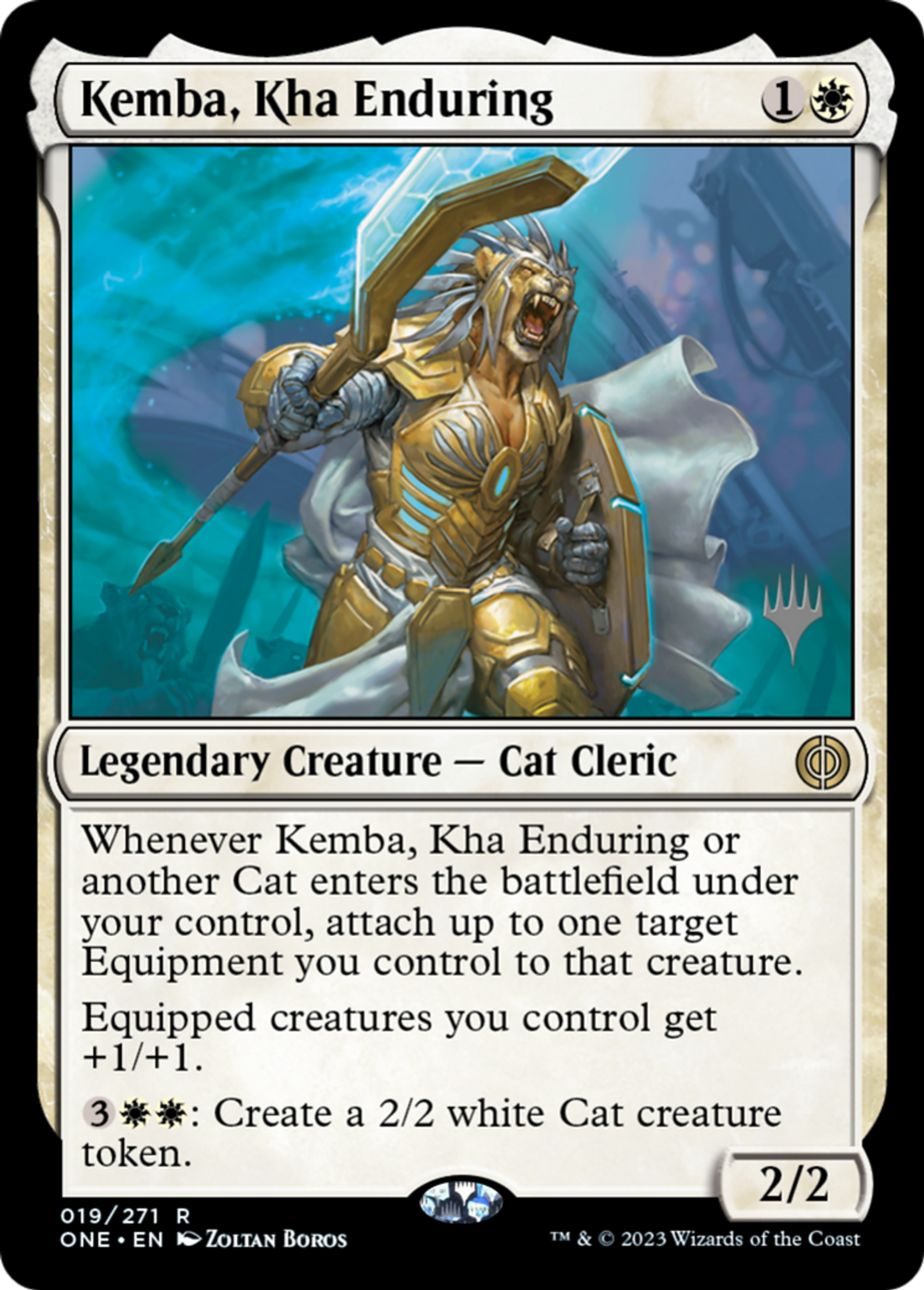 Kemba, kha tenace — Phyrexia: All Will Be One Promos — Magic: The Gathering