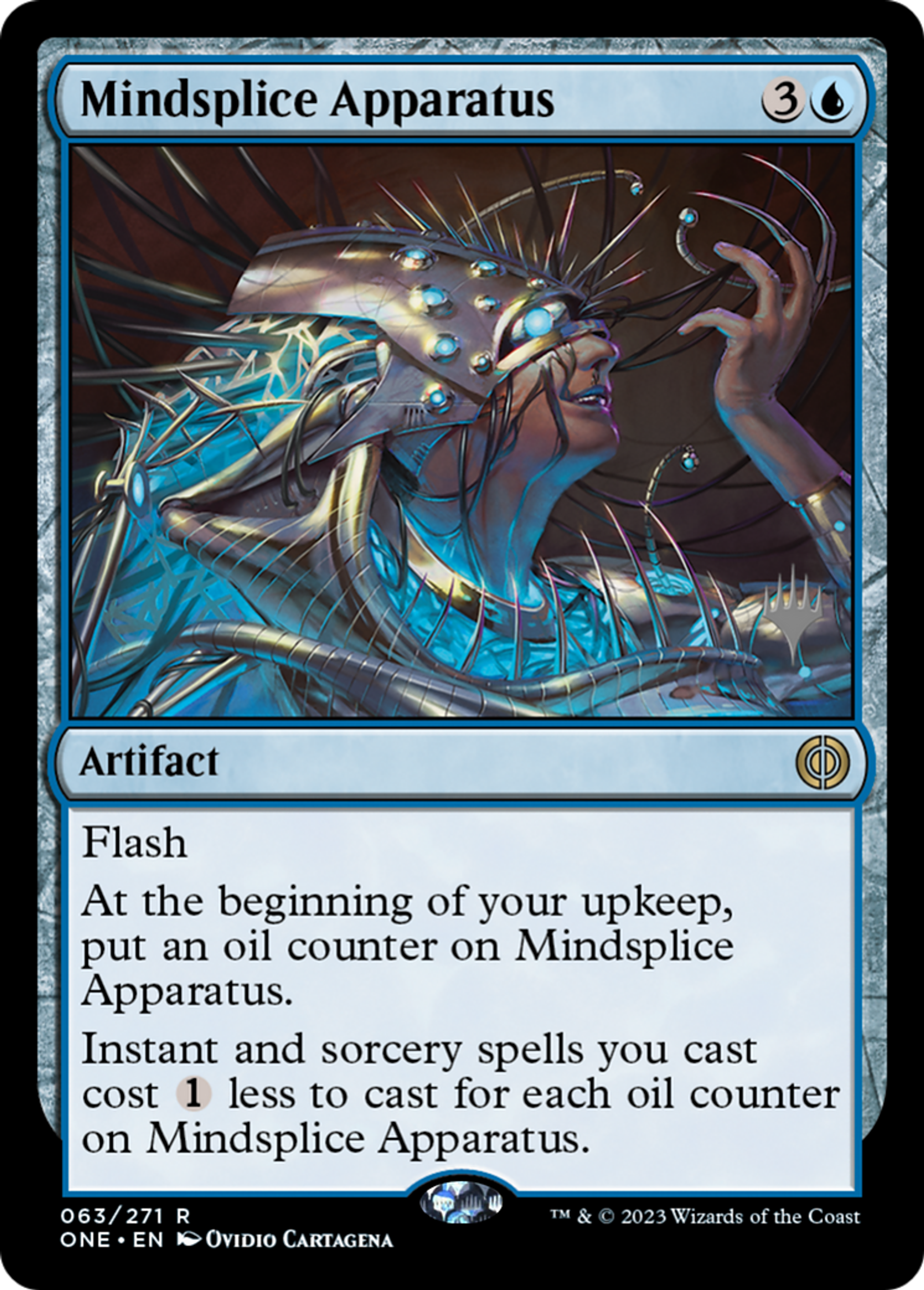 Dispositif d'imprégnation d'esprit — Phyrexia: All Will Be One Promos — Magic: The Gathering