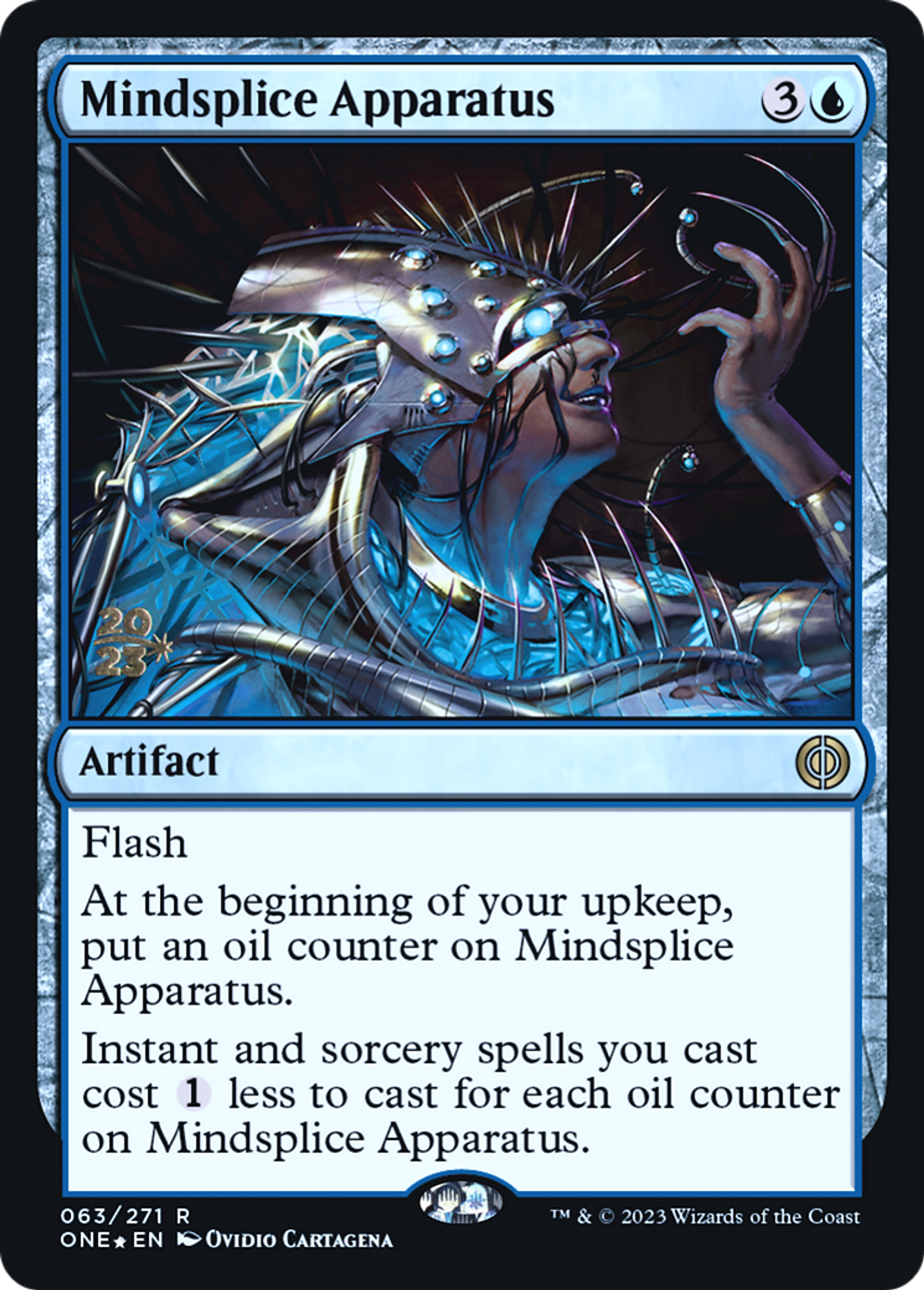 Dispositif d'imprégnation d'esprit — Phyrexia: All Will Be One Promos — Magic: The Gathering