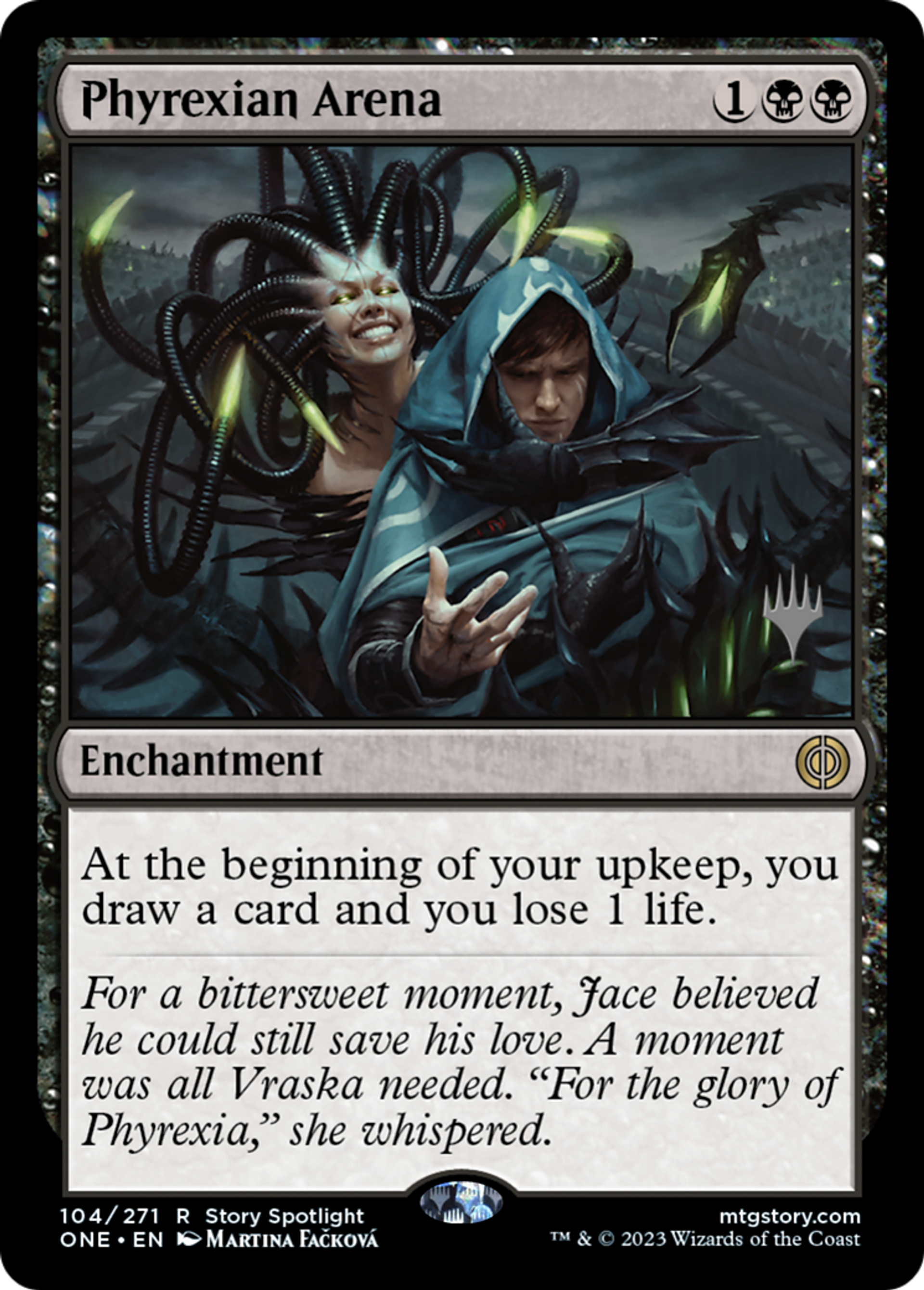 Arène phyrexiane — Phyrexia: All Will Be One Promos — Magic: The Gathering