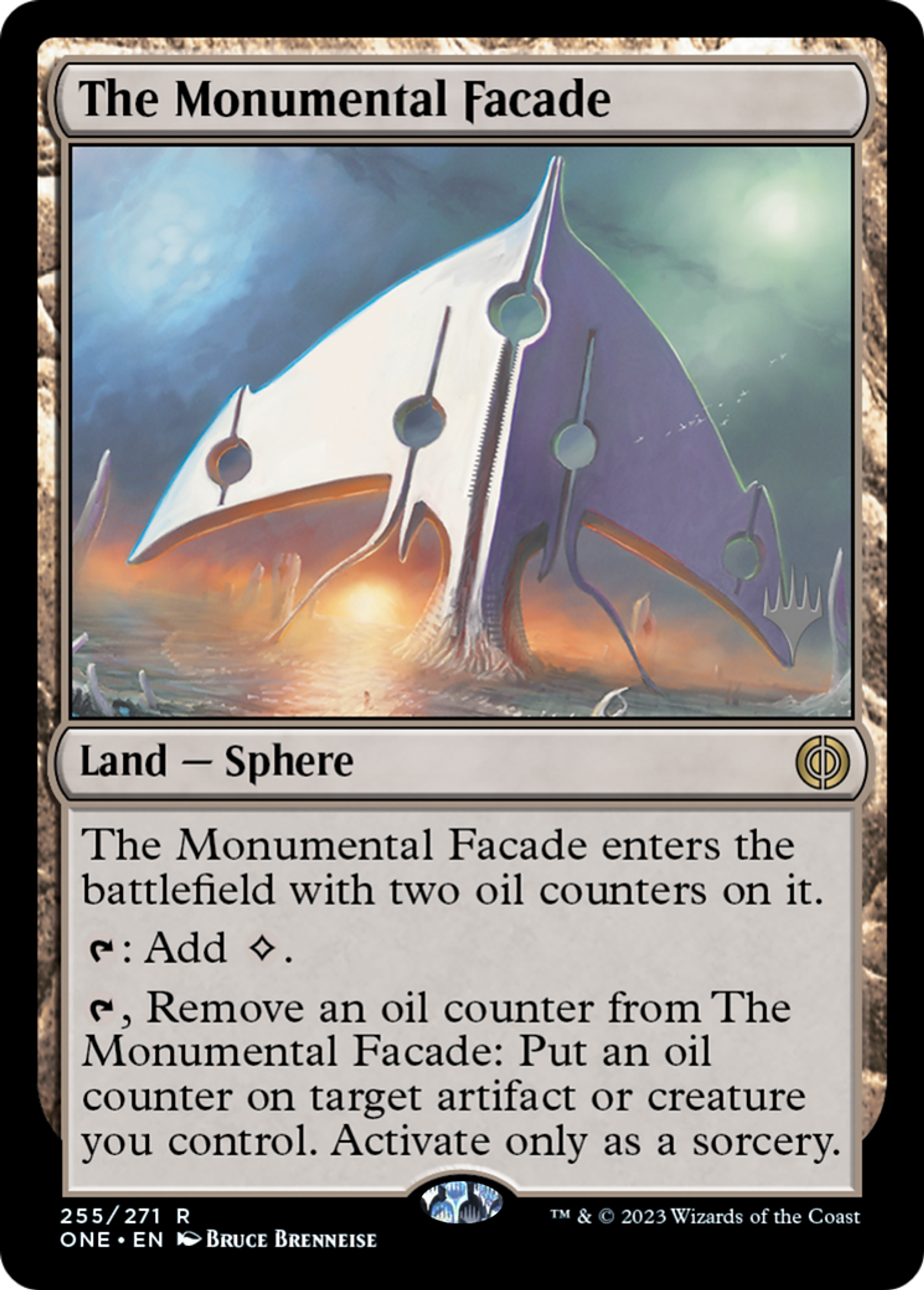 La Façade monumentale — Phyrexia: All Will Be One Promos — Magic: The Gathering
