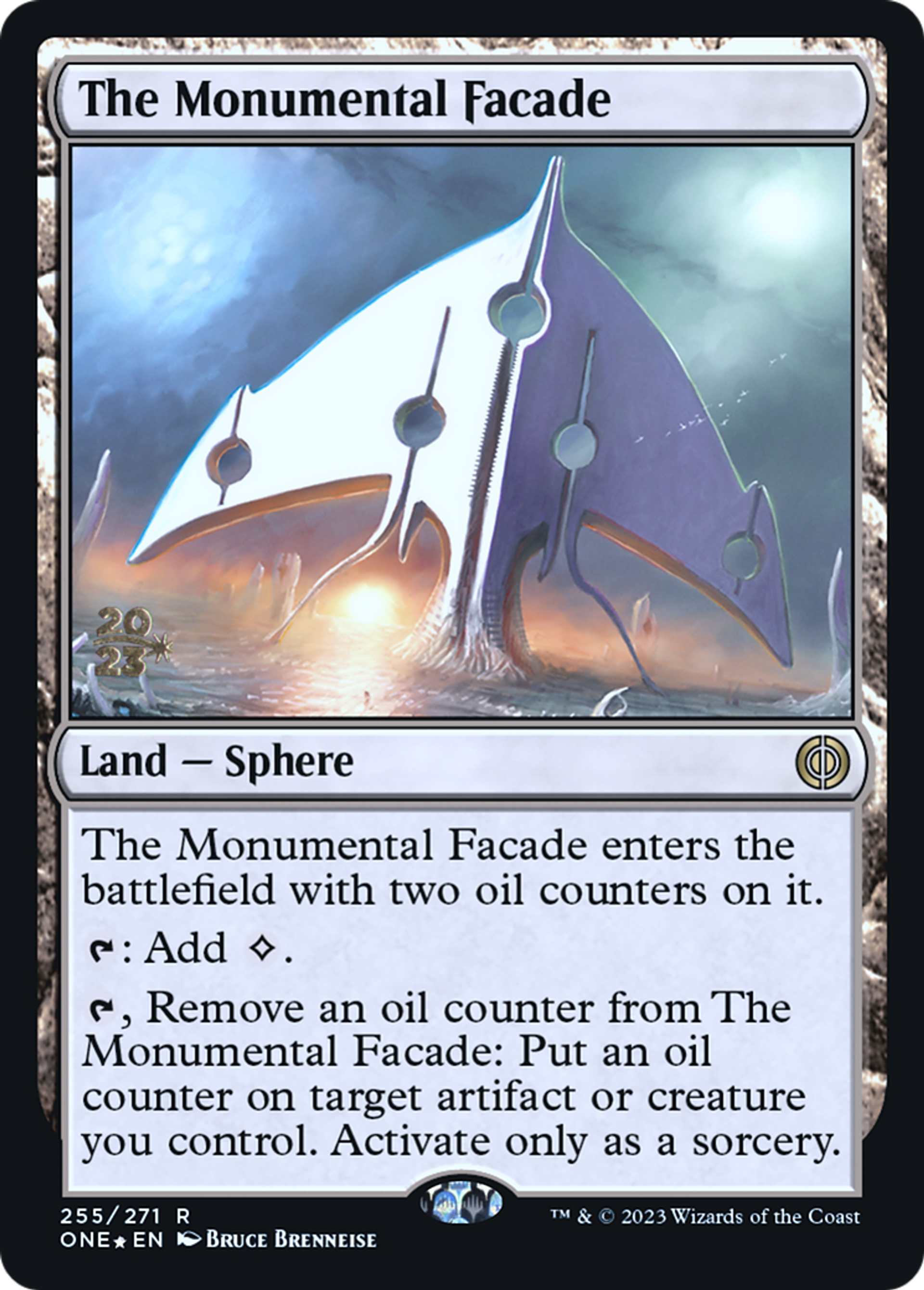 La Façade monumentale — Phyrexia: All Will Be One Promos — Magic: The Gathering