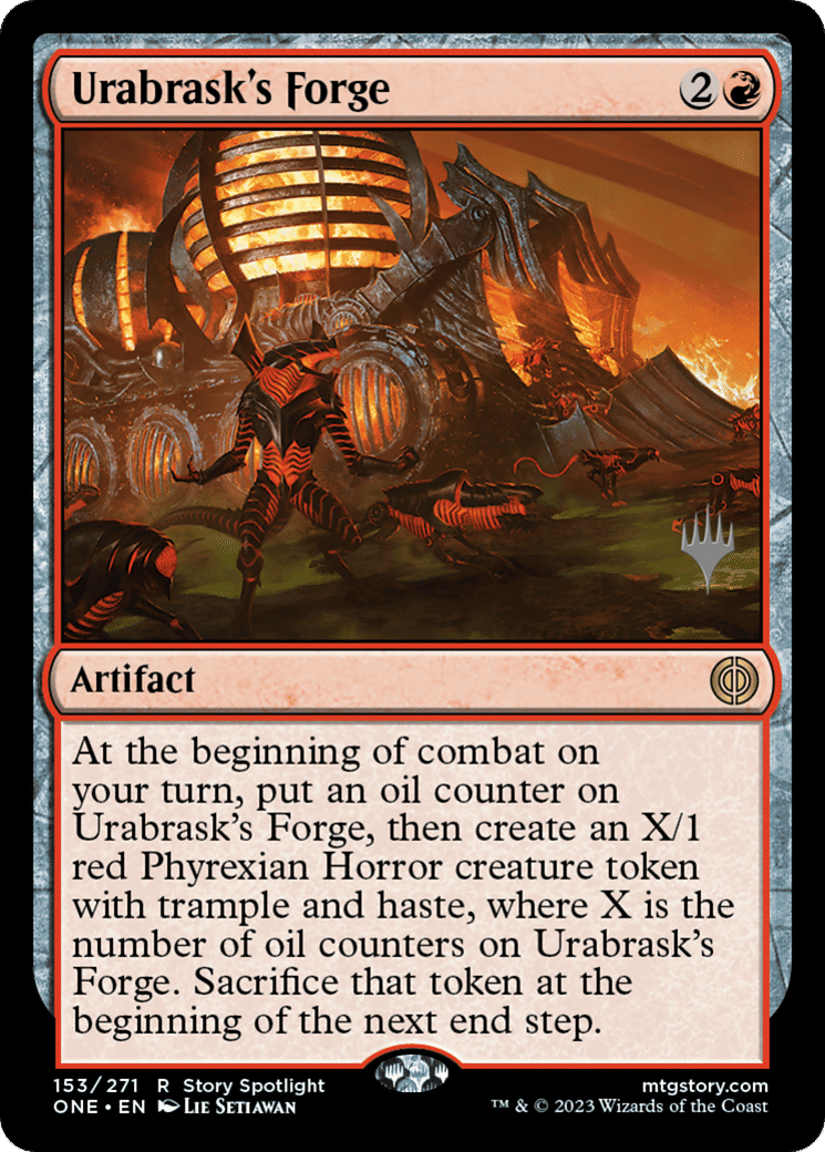 Urabrask's Forge — Phyrexia: All Will Be One Promos — Magic: The Gathering