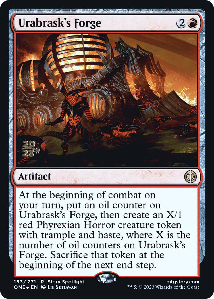 Urabrask's Forge — Phyrexia: All Will Be One Promos — Magic: The Gathering