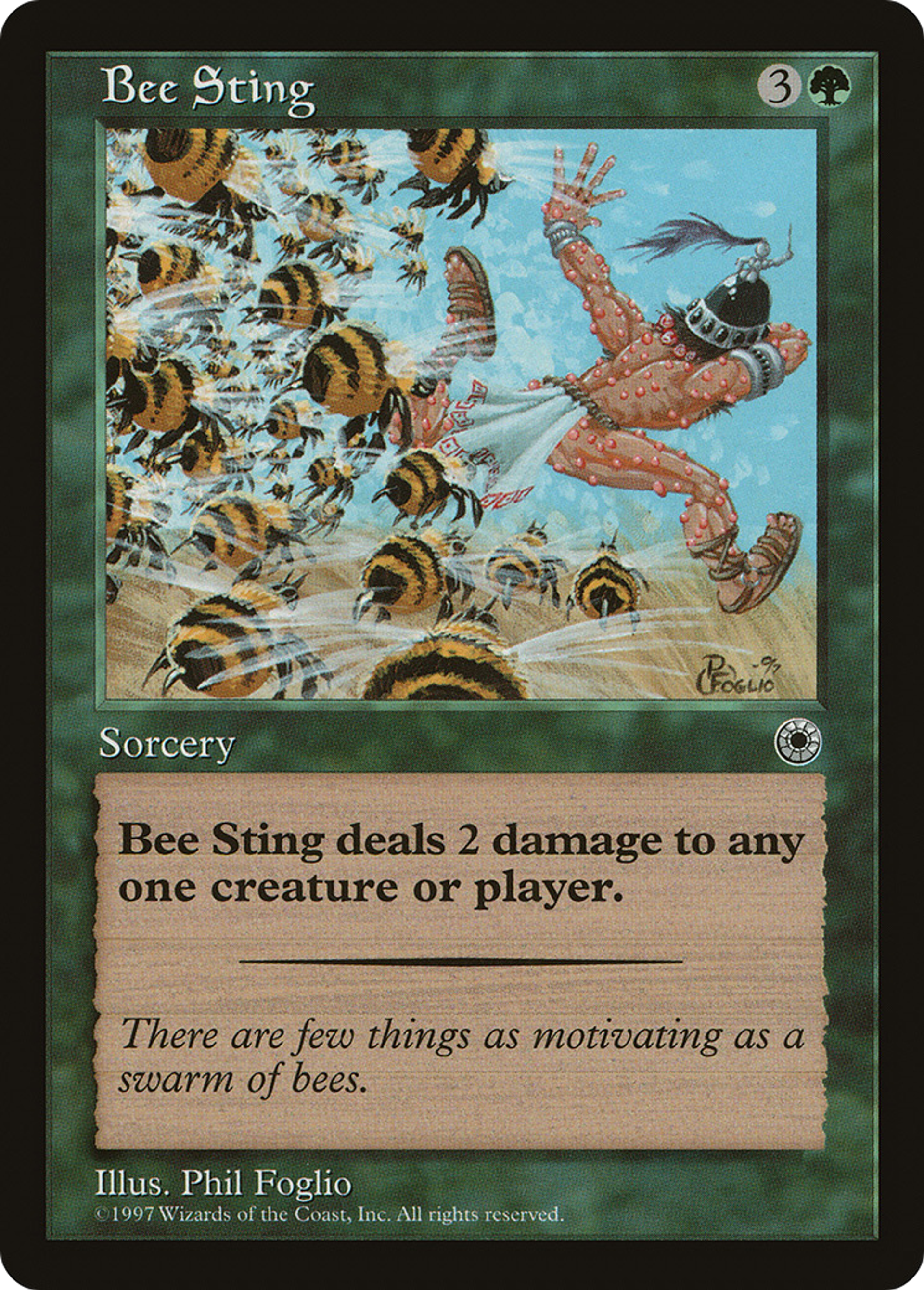 Bee Sting — Portal — Magic: The Gathering