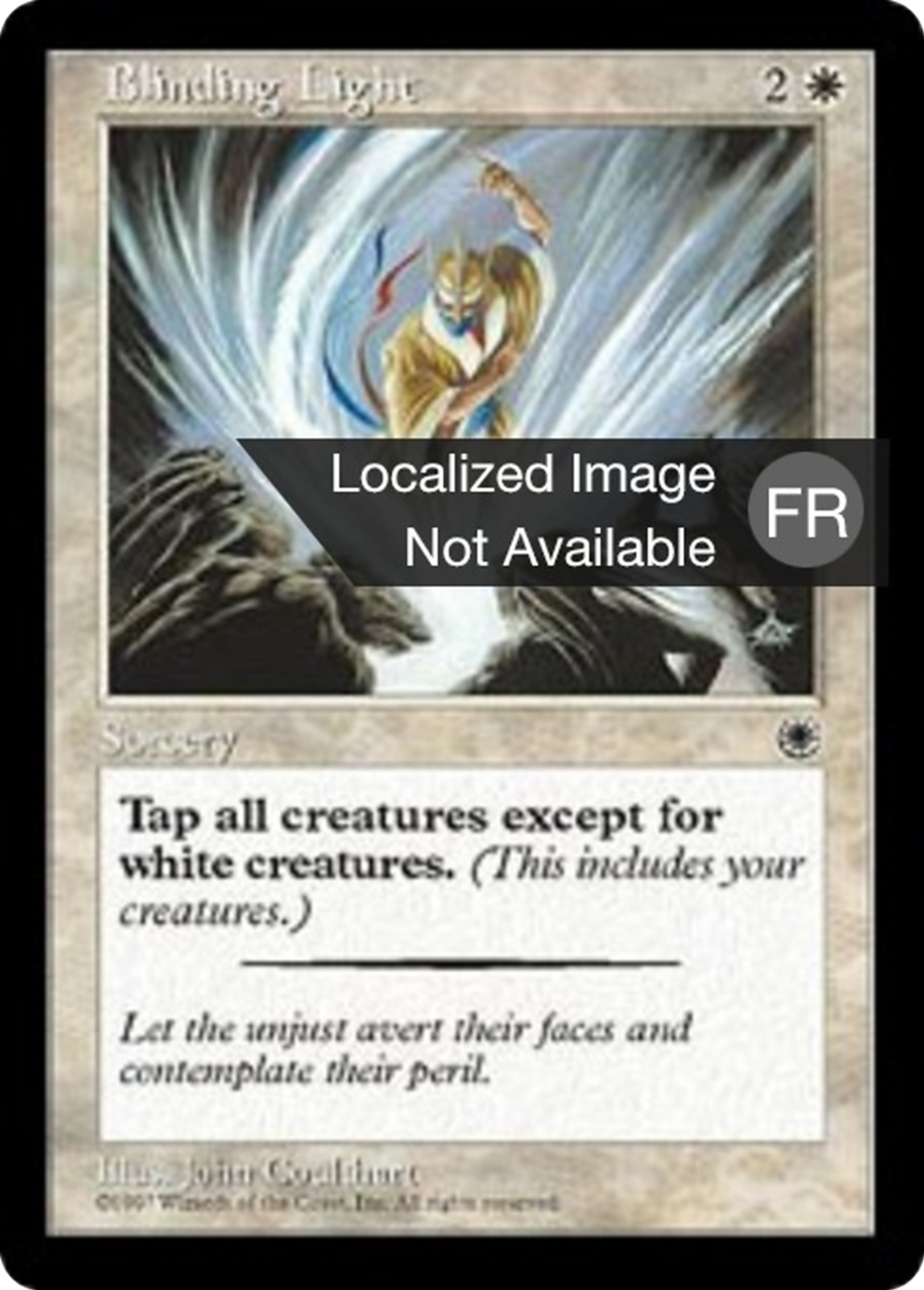 Lumière aveuglante — Portal — Magic: The Gathering